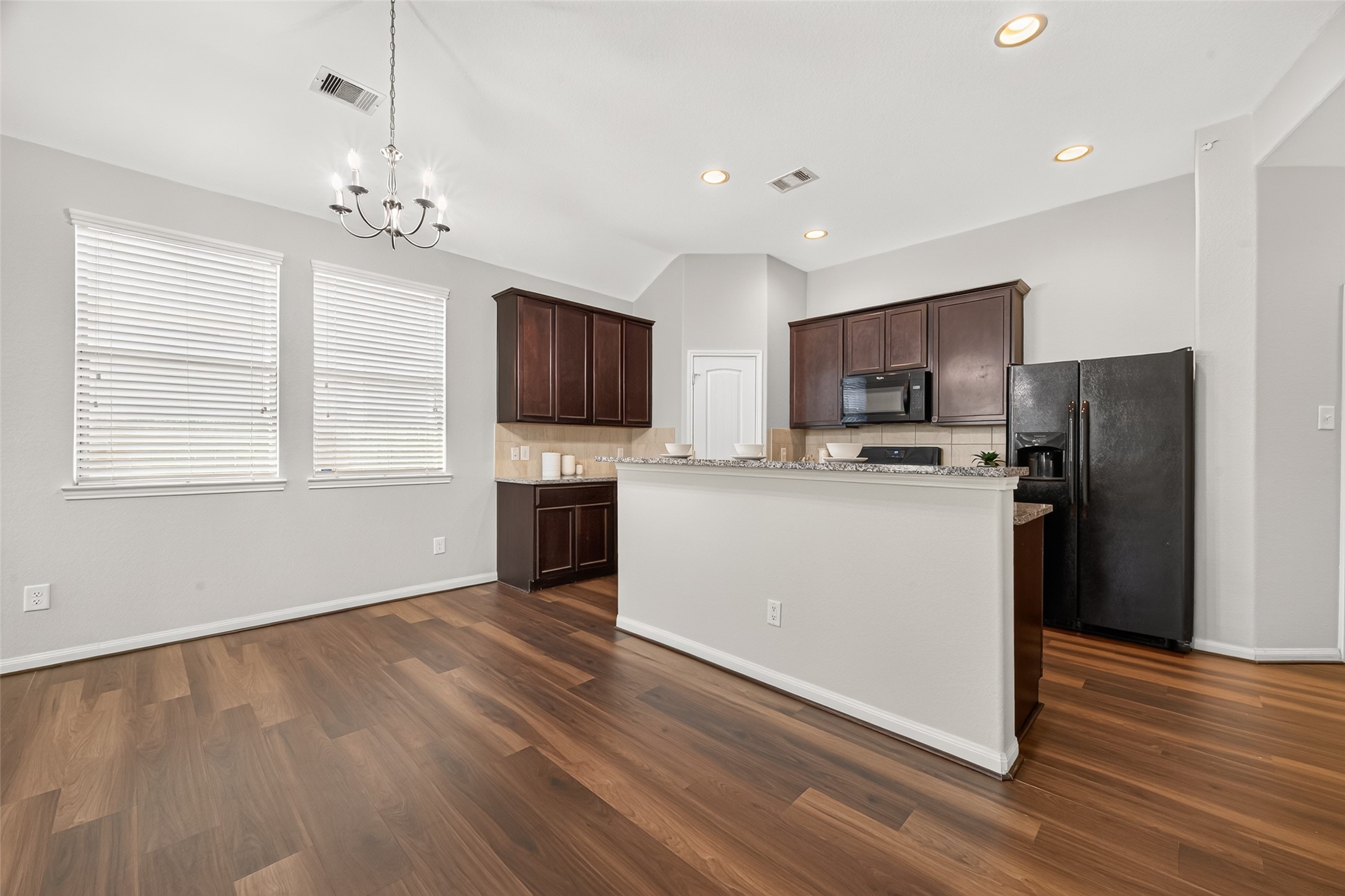 From morning coffee to dinner around the table, this inviting dining area offers a lovely spot to start and end your day.