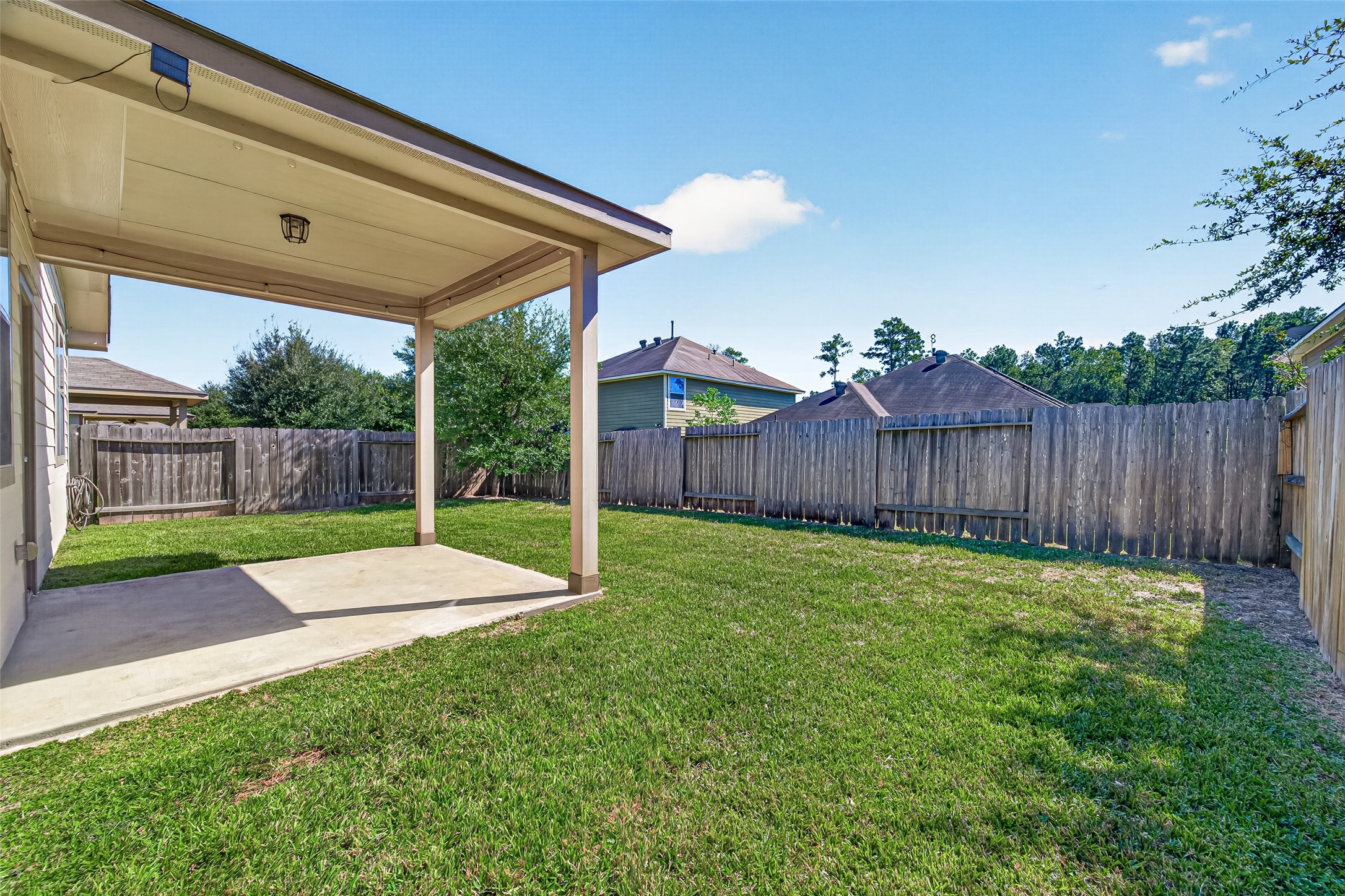 There is plenty of room to make the most of your time outside.