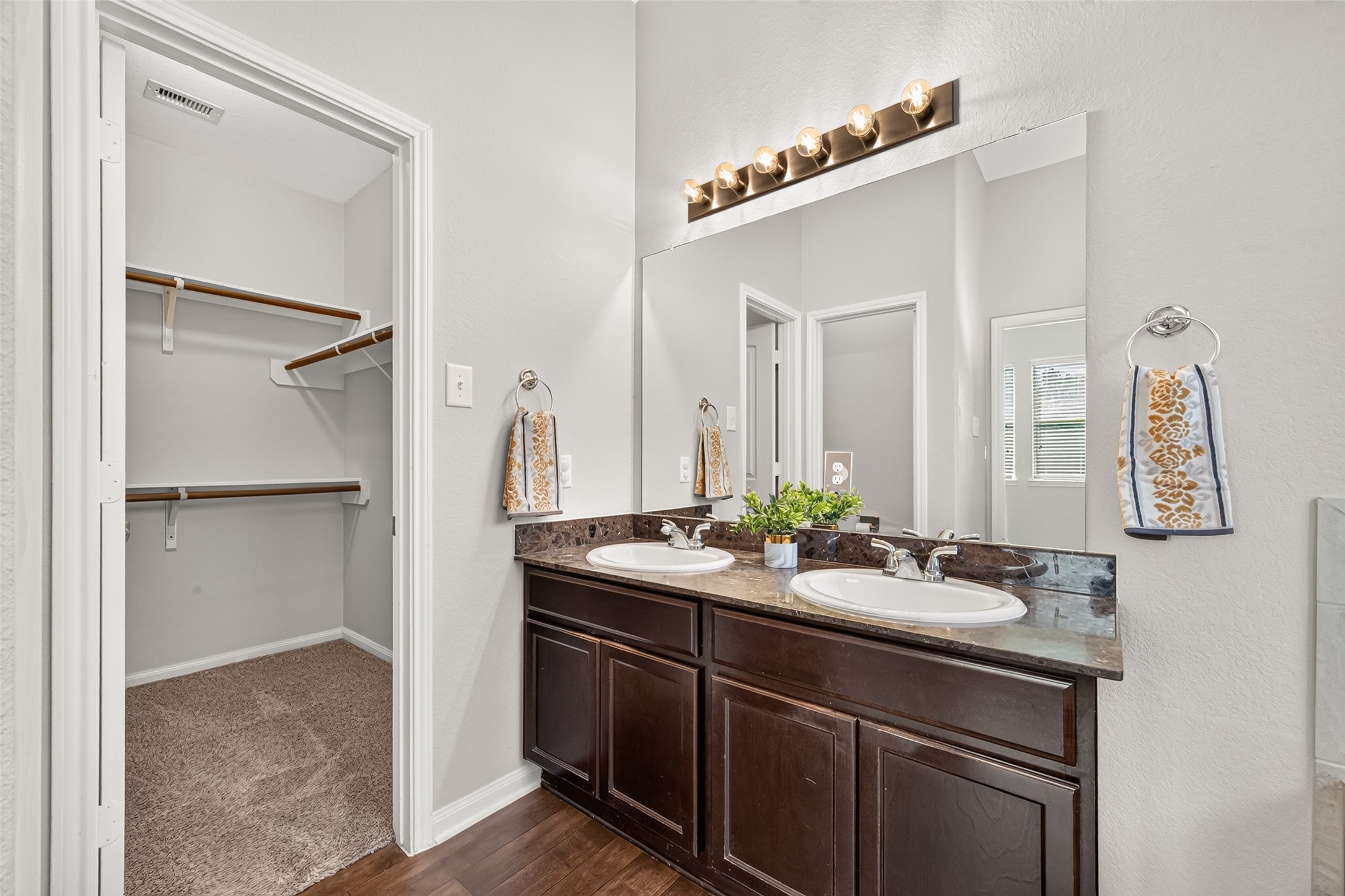 Don't miss the walk-in closet, to complete the primary suite.