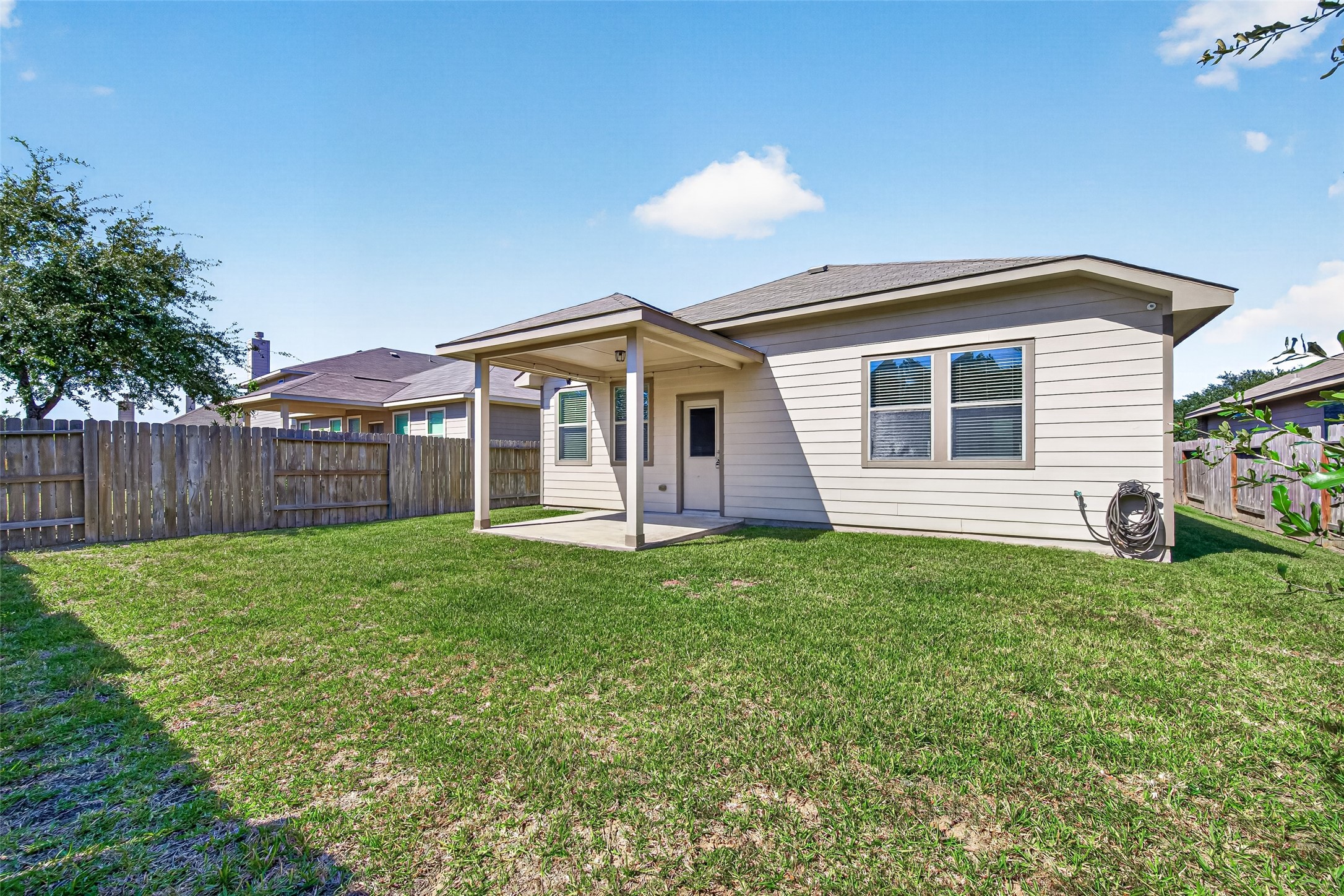Plenty of room for backyard games, playtime and making memories outdoors.