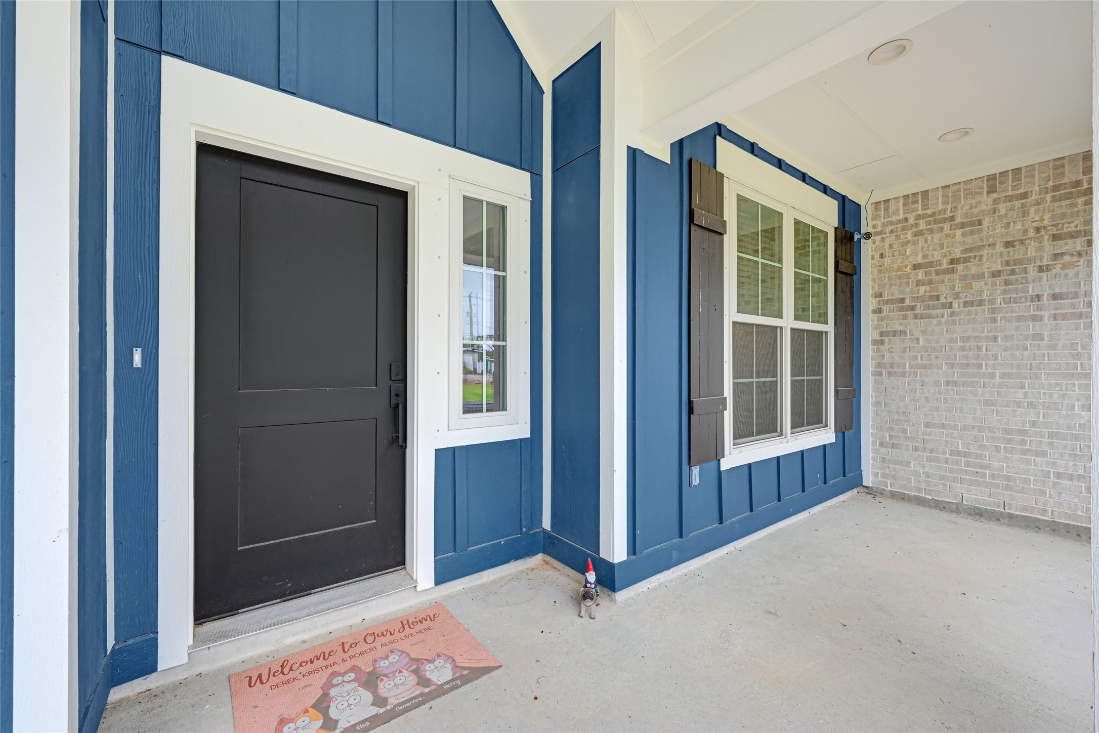 Large front porch