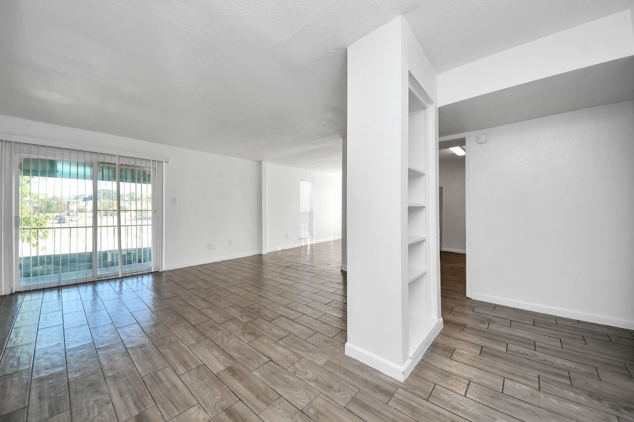 Step inside the living area