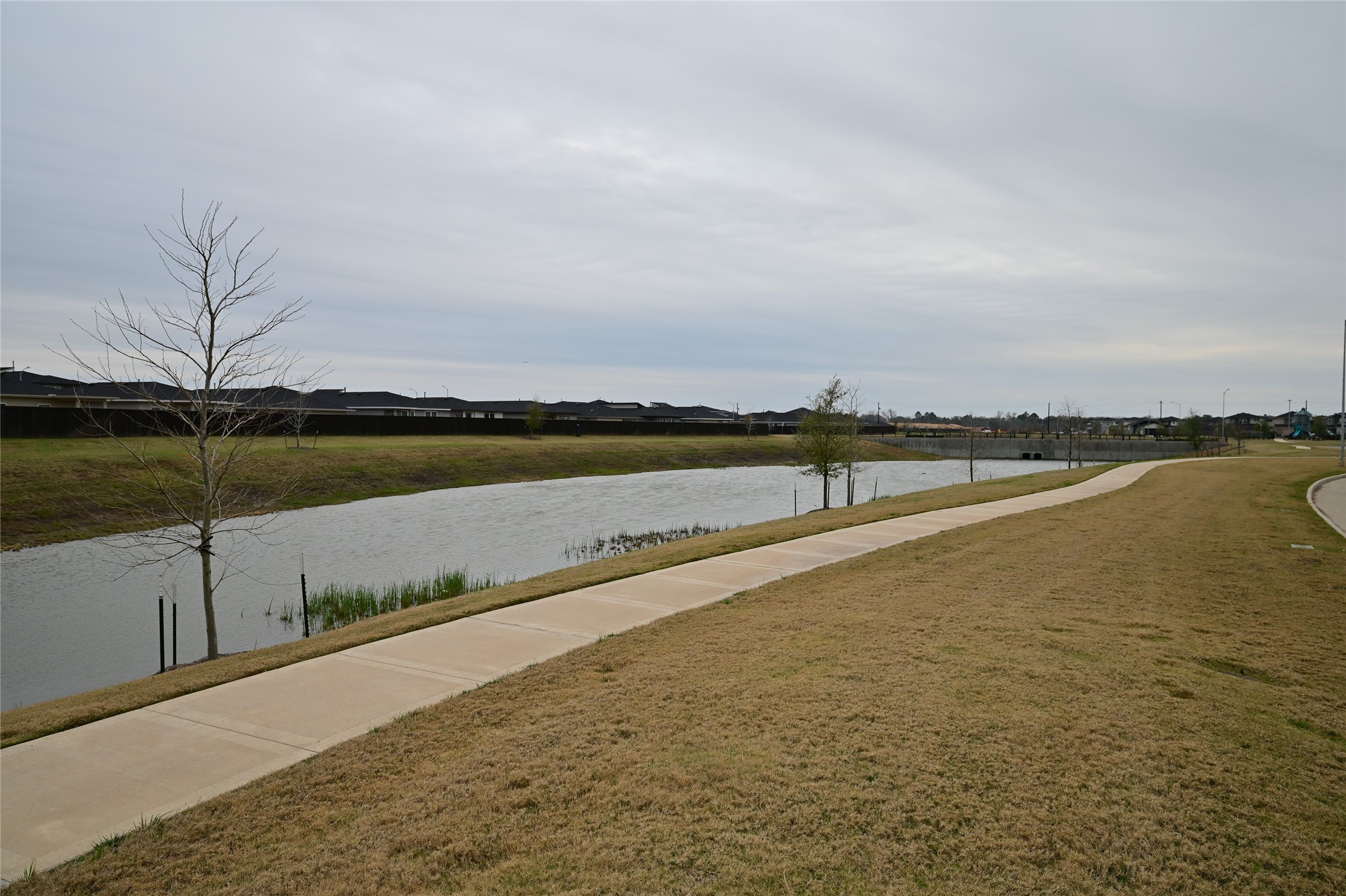 Miles of walking trails throughout the private gated neighborhood