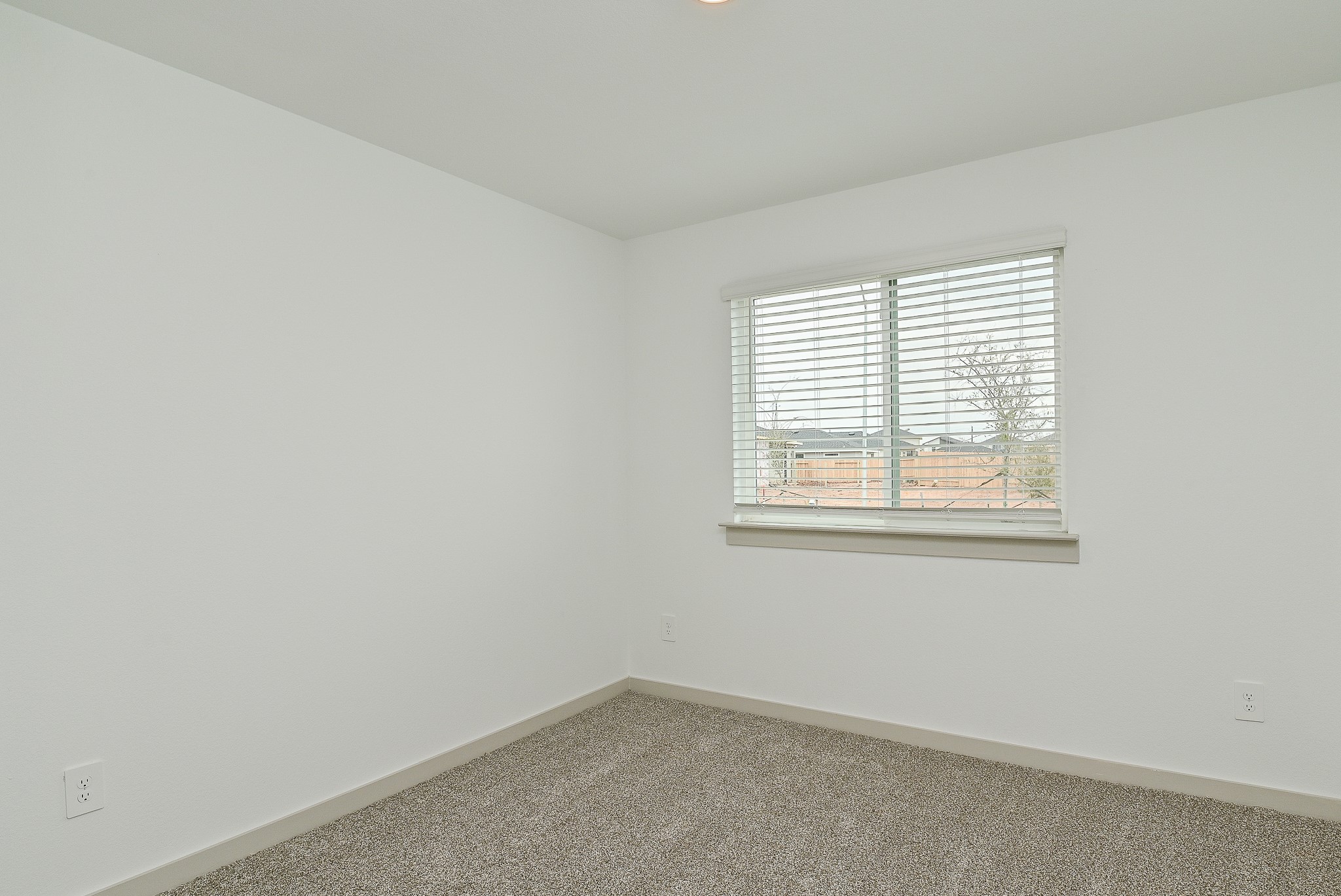 At the front of the house there are two bedrooms...