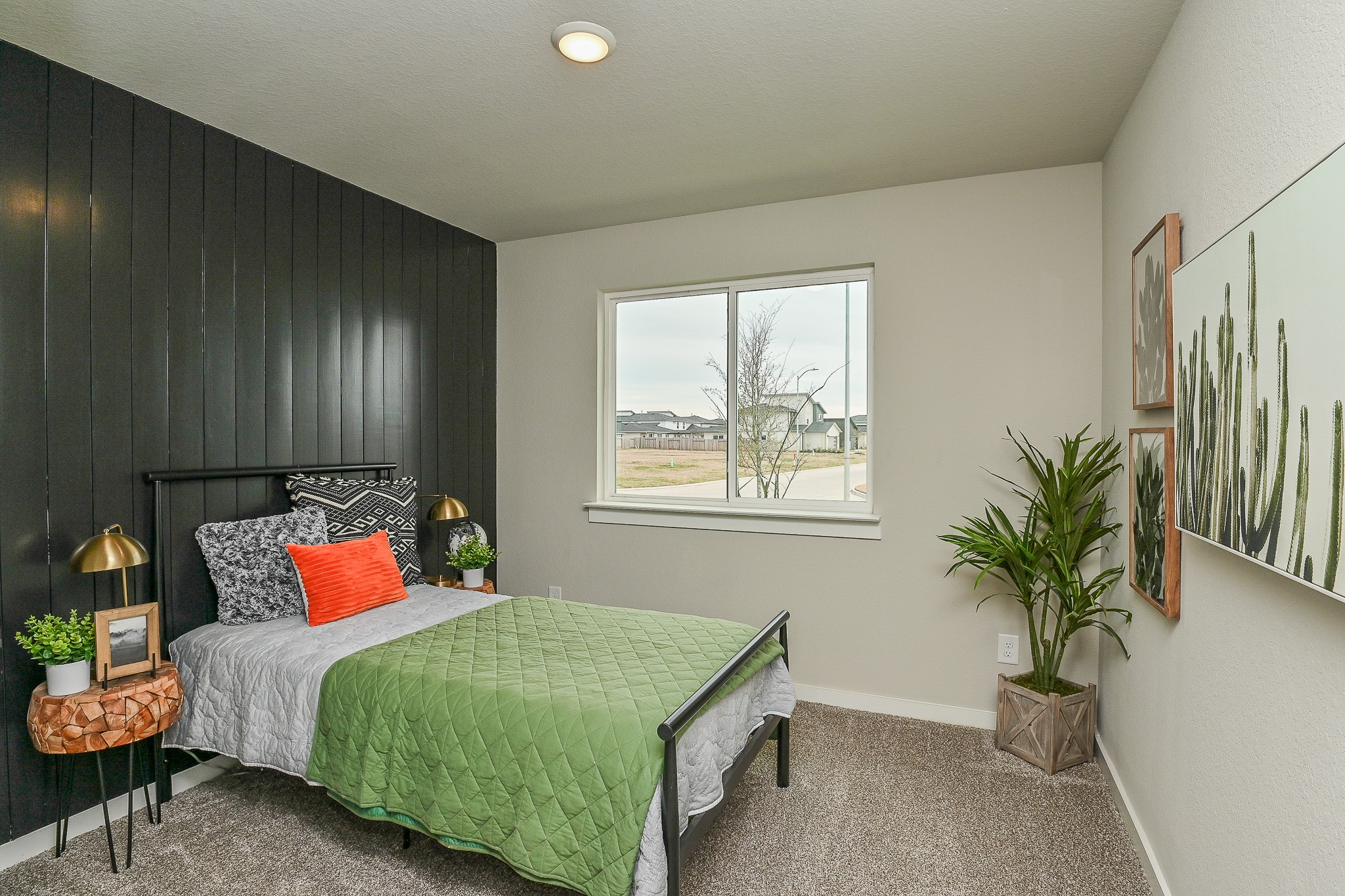 This gives you a sense of the size when furnished