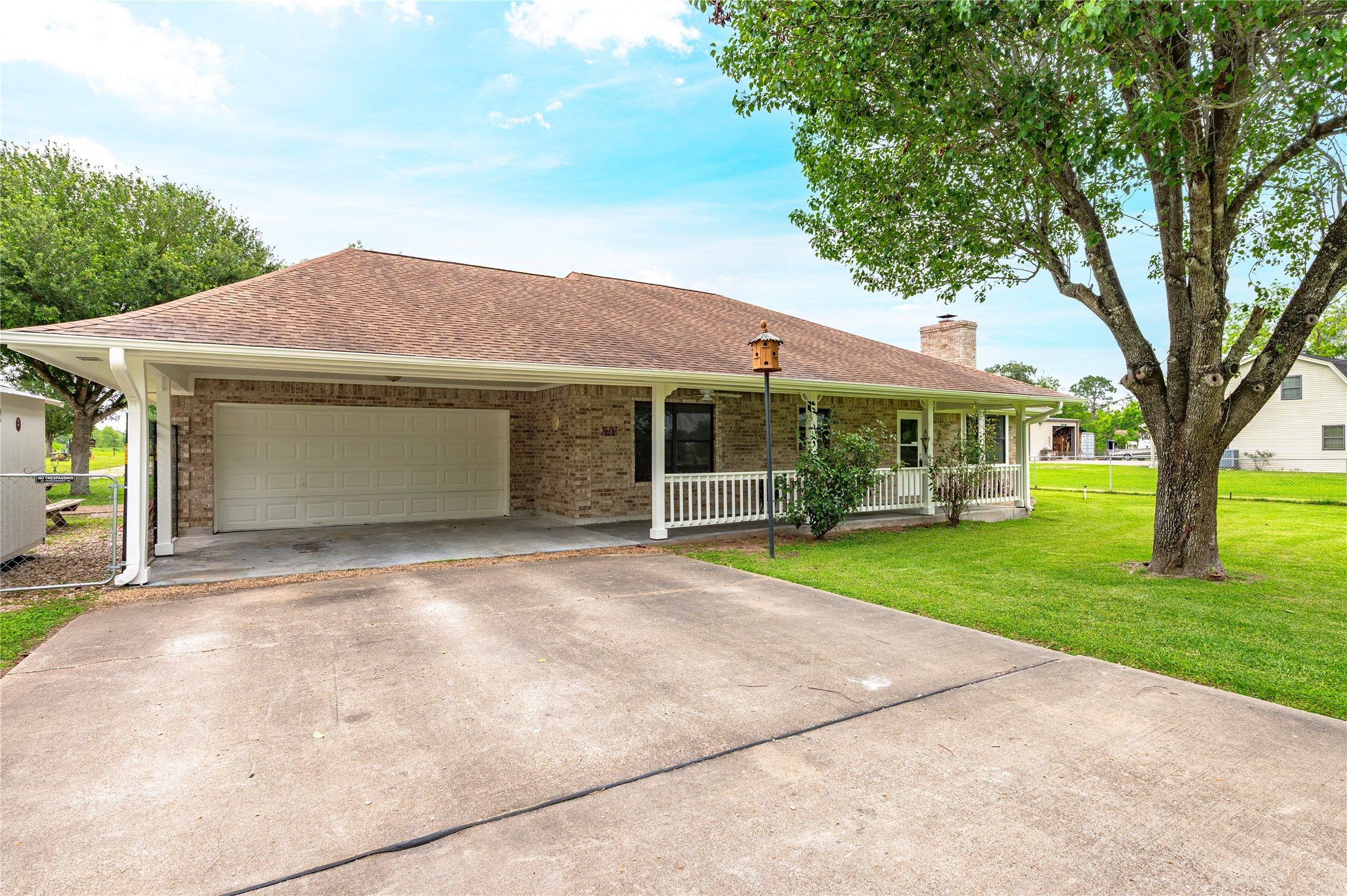 Carport and Garage
