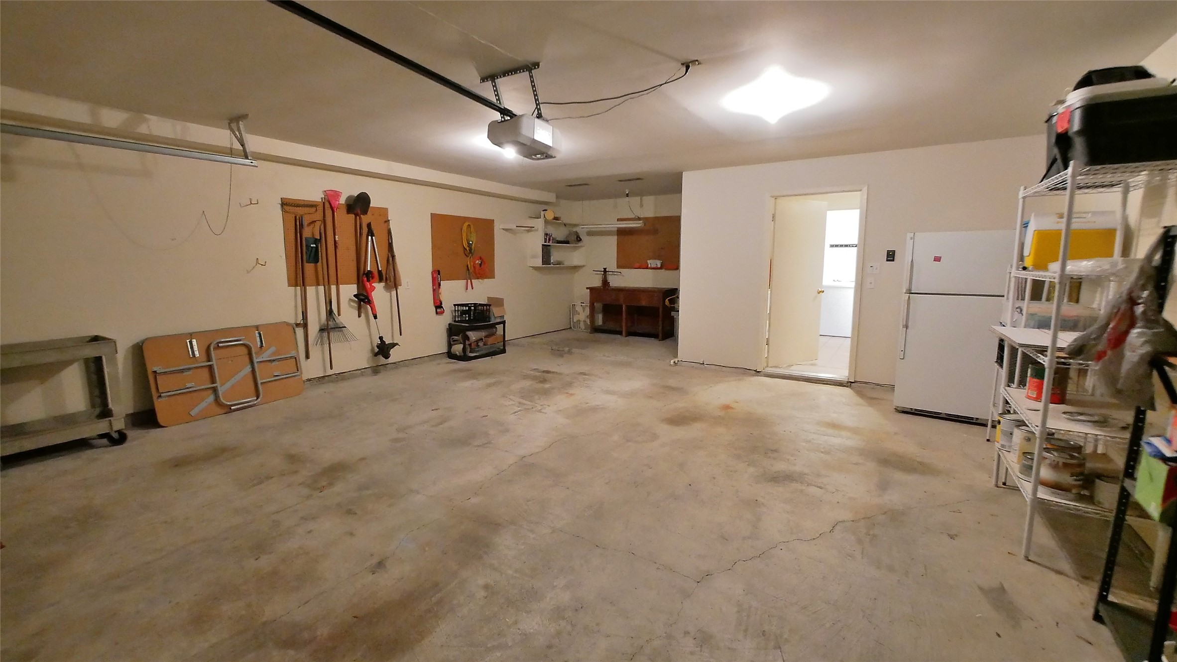 Anthor view of the Over Sized Garage