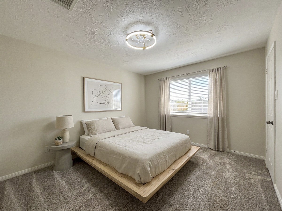 Room # 3  on the second floor (Virtually staged).