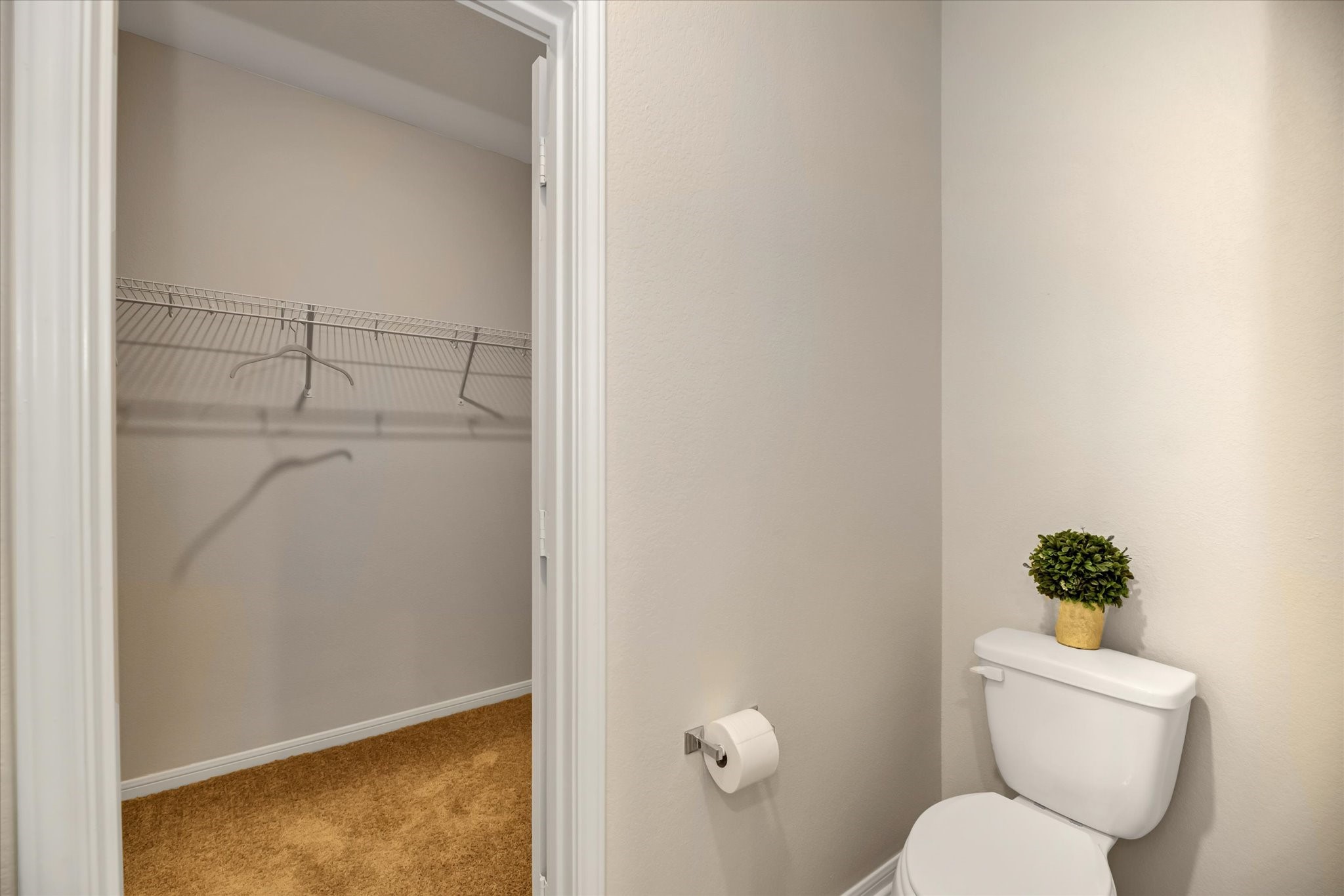 Primary Walk-in closet.