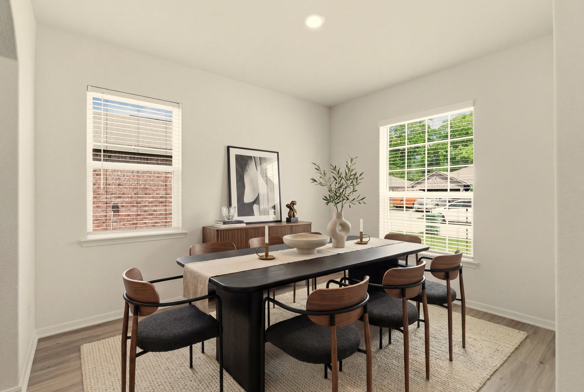 Dining room. Virtual staging.