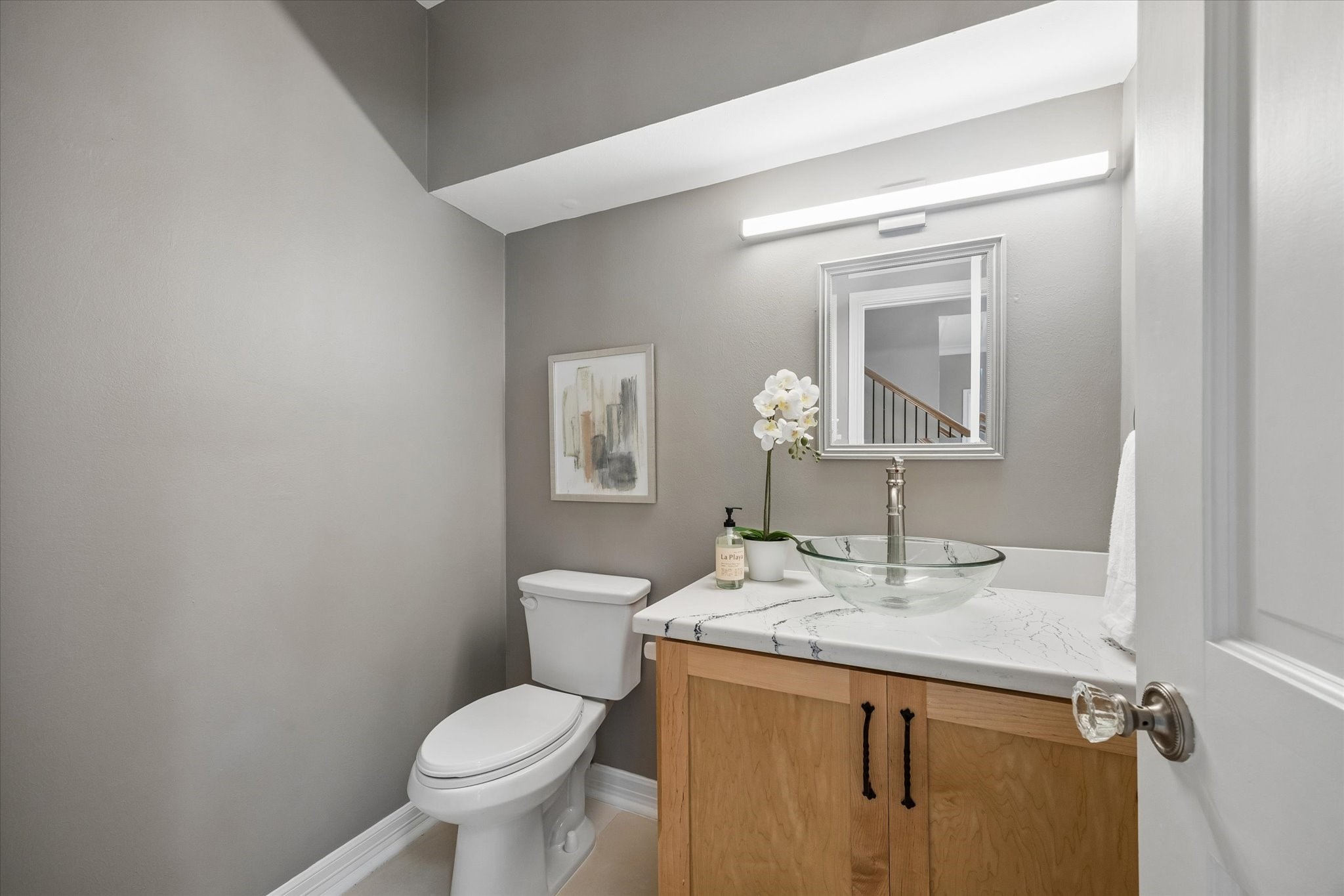 First Floor Powder room (one of two half baths)