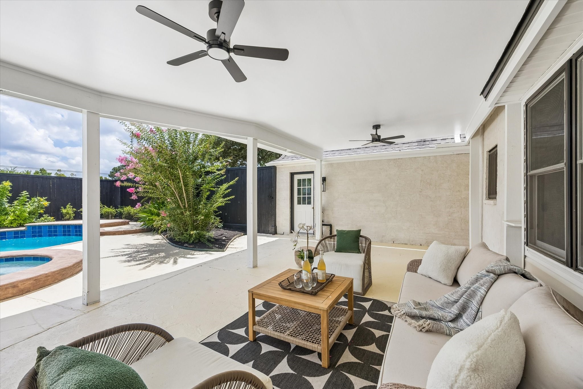 Stunning renovation and designed for that comfortable outdoor living!