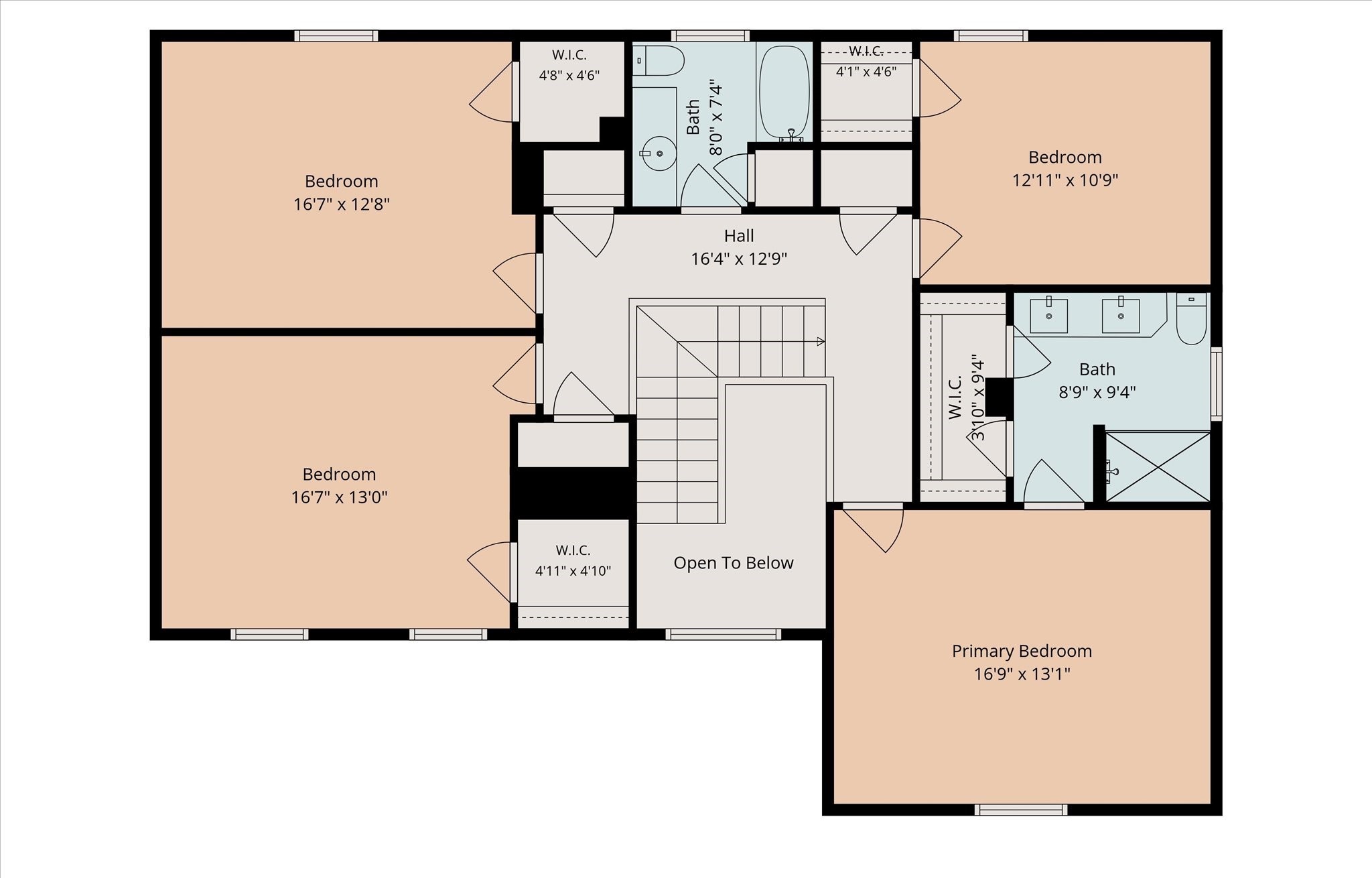 Second Floor - Floor Plan