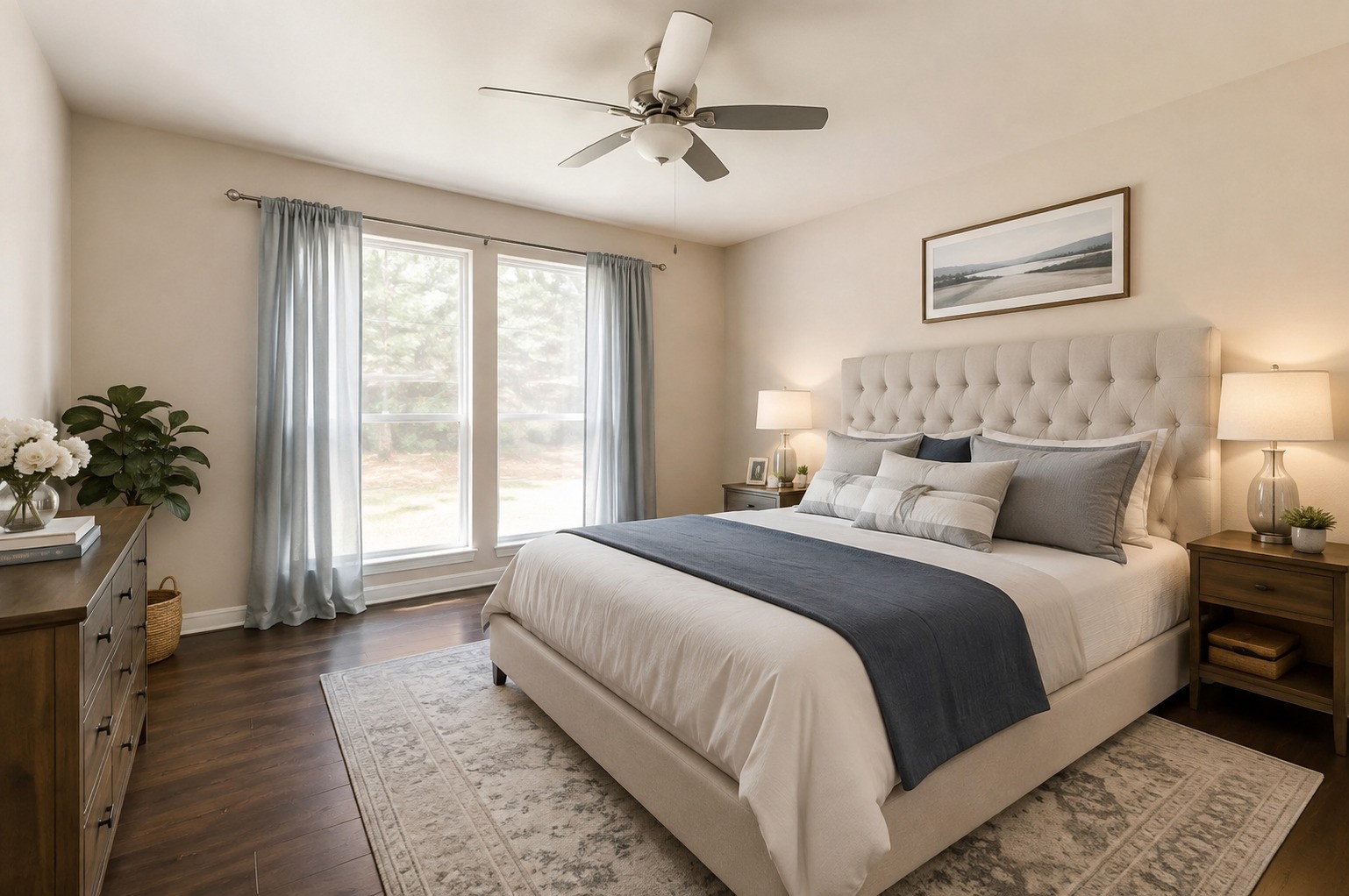 Make everyday living more convenient with a spacious downstairs secondary bedroom offering easy access to the main living areas while providing the privacy