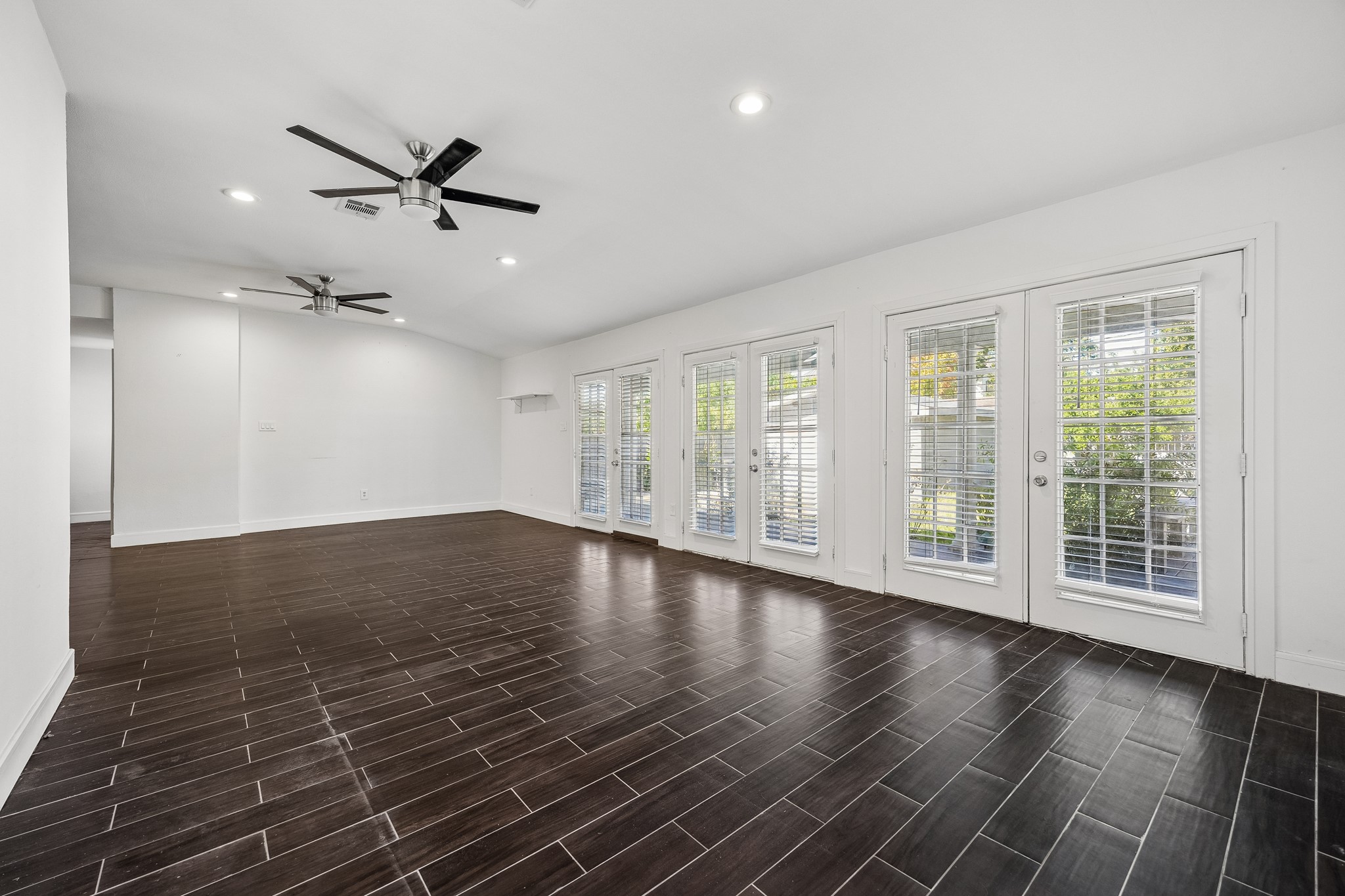 Another view of the family room.