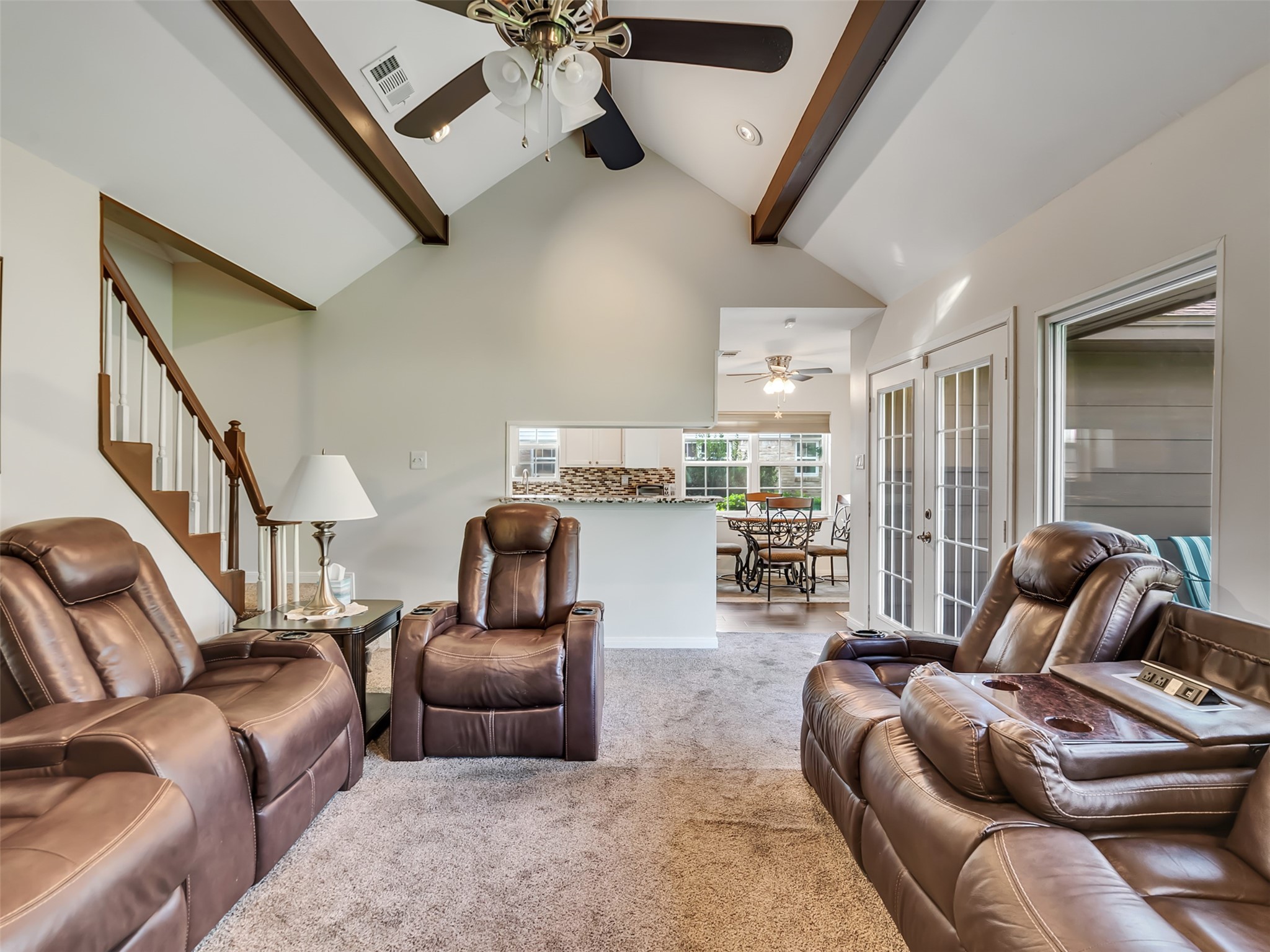 Comfort, warmth, and the perfect place to unwind.  This cozy living space invites you to relax, gather, and feel right at home.