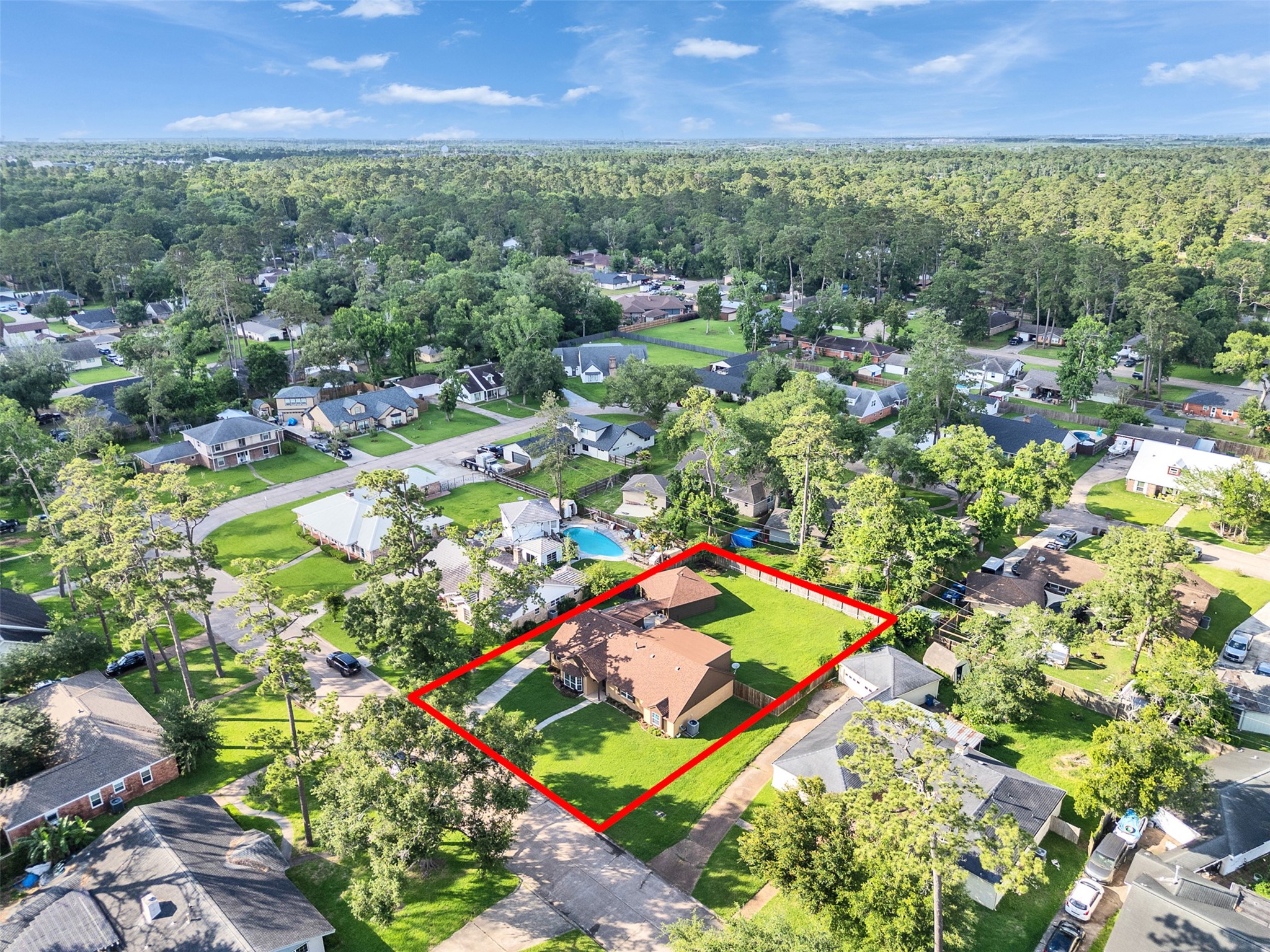 This home is nestled in a popular area of Dickinson. This home is nestled in a popular area of Dickinson.