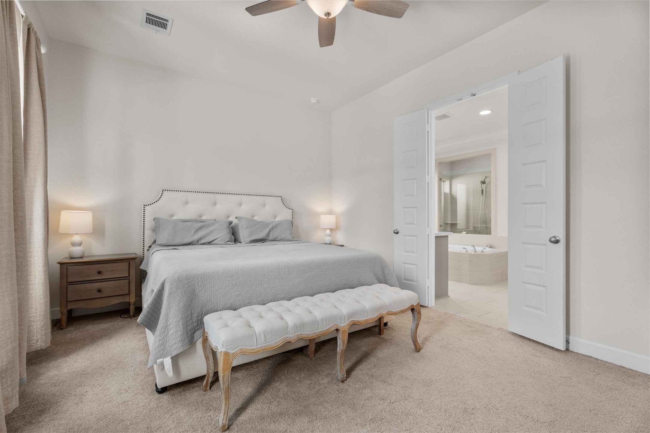 End each day in a peaceful retreat complete with a beautifully appointed ensuite bath.