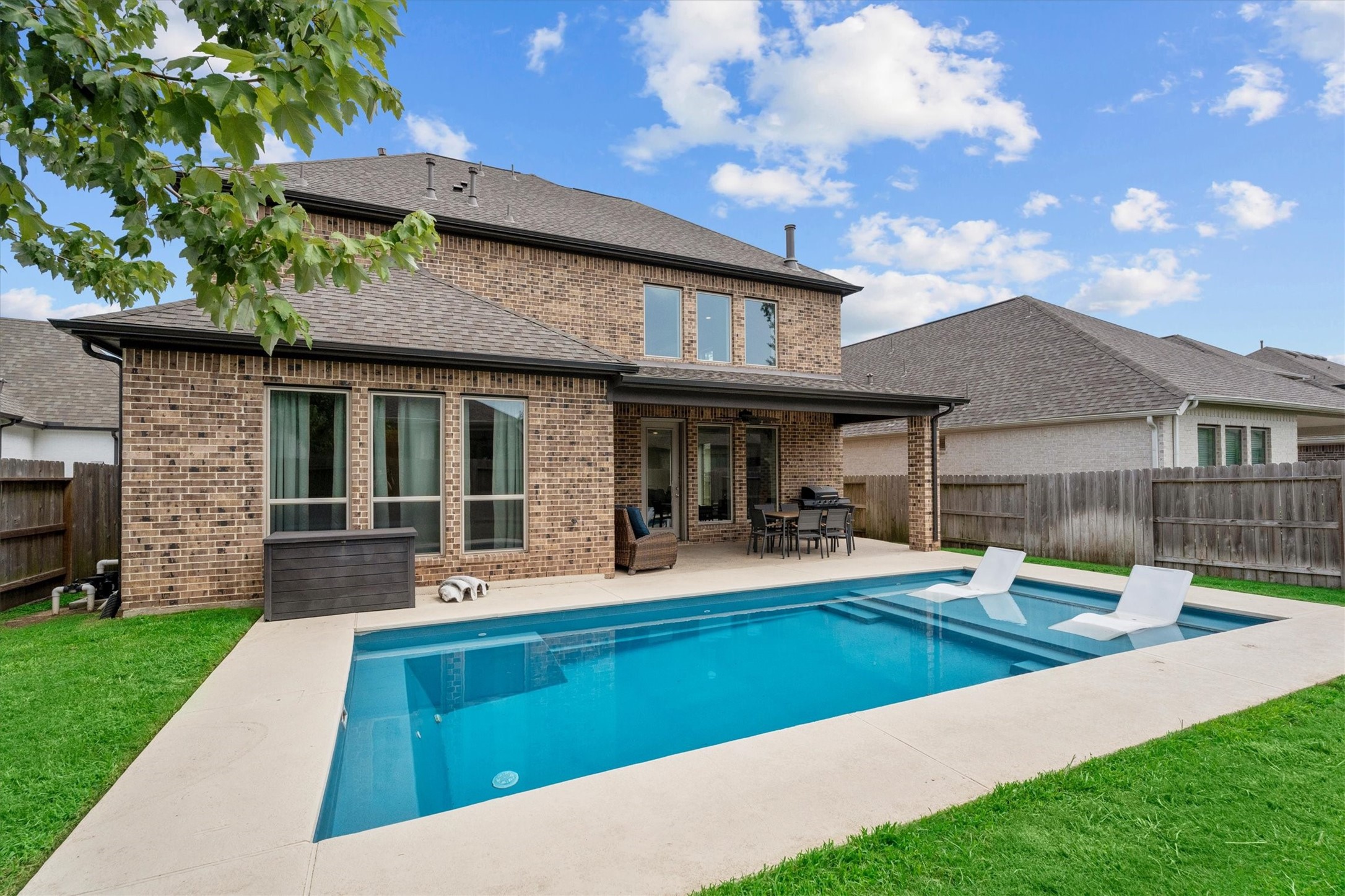 Imagine weekends spent poolside, hosting friends, or simply unwinding after a long day.
