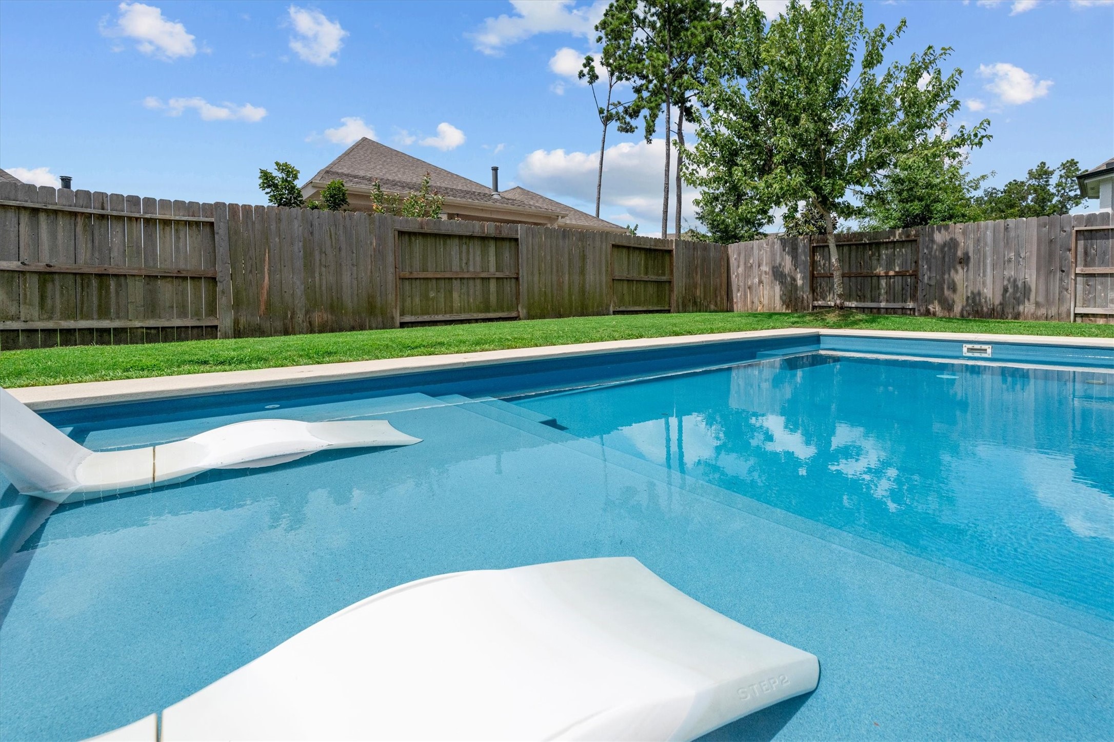 Skip the weekend getawayyour own resort-style retreat is just steps from your back door.