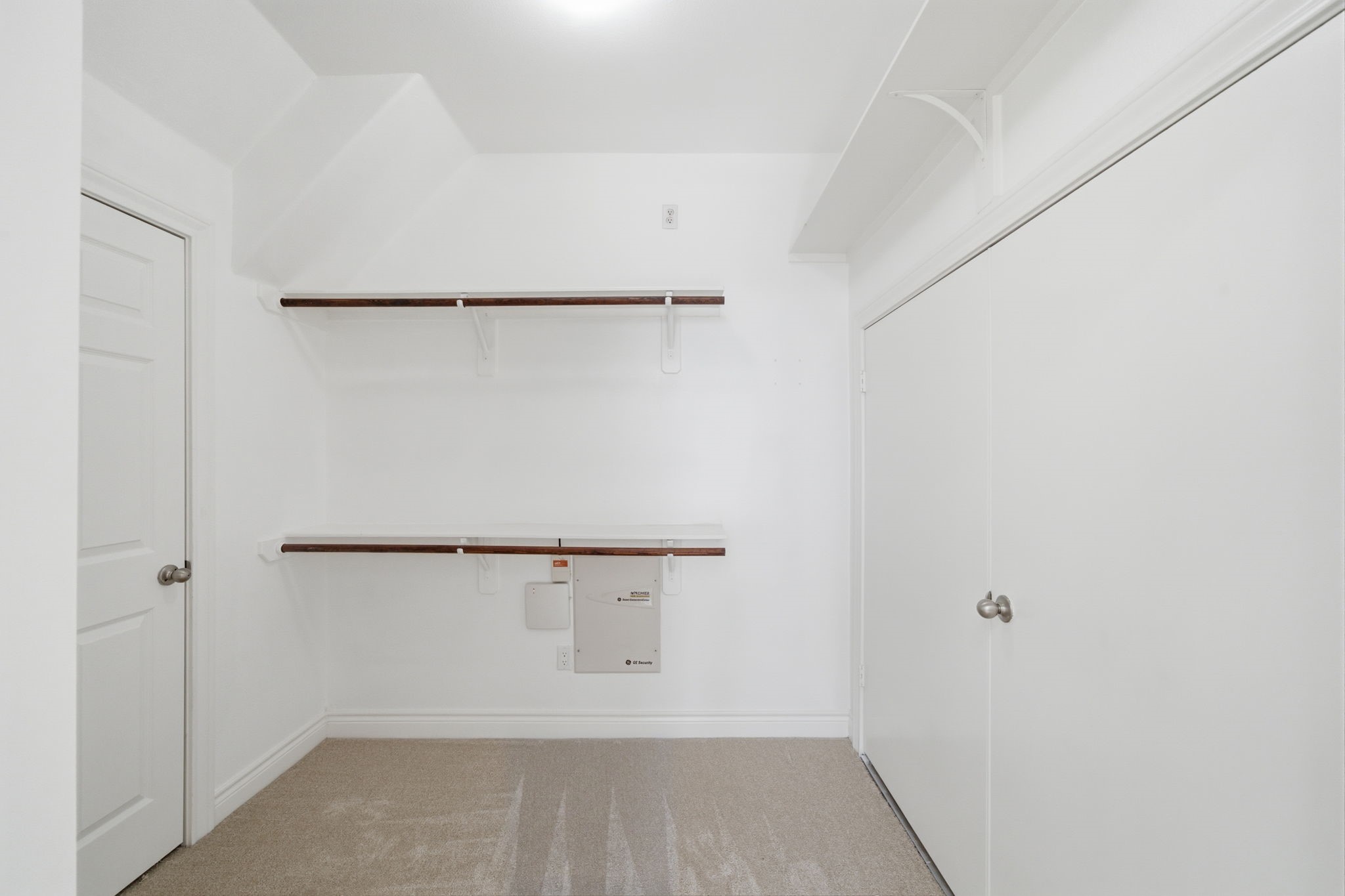 2 of 2 large primary closets.