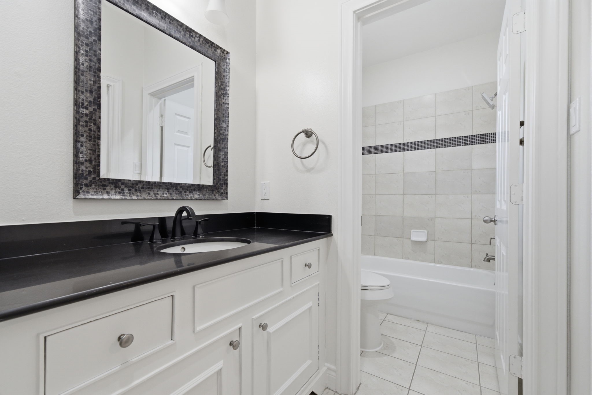 Secondary bedroom bathroom.