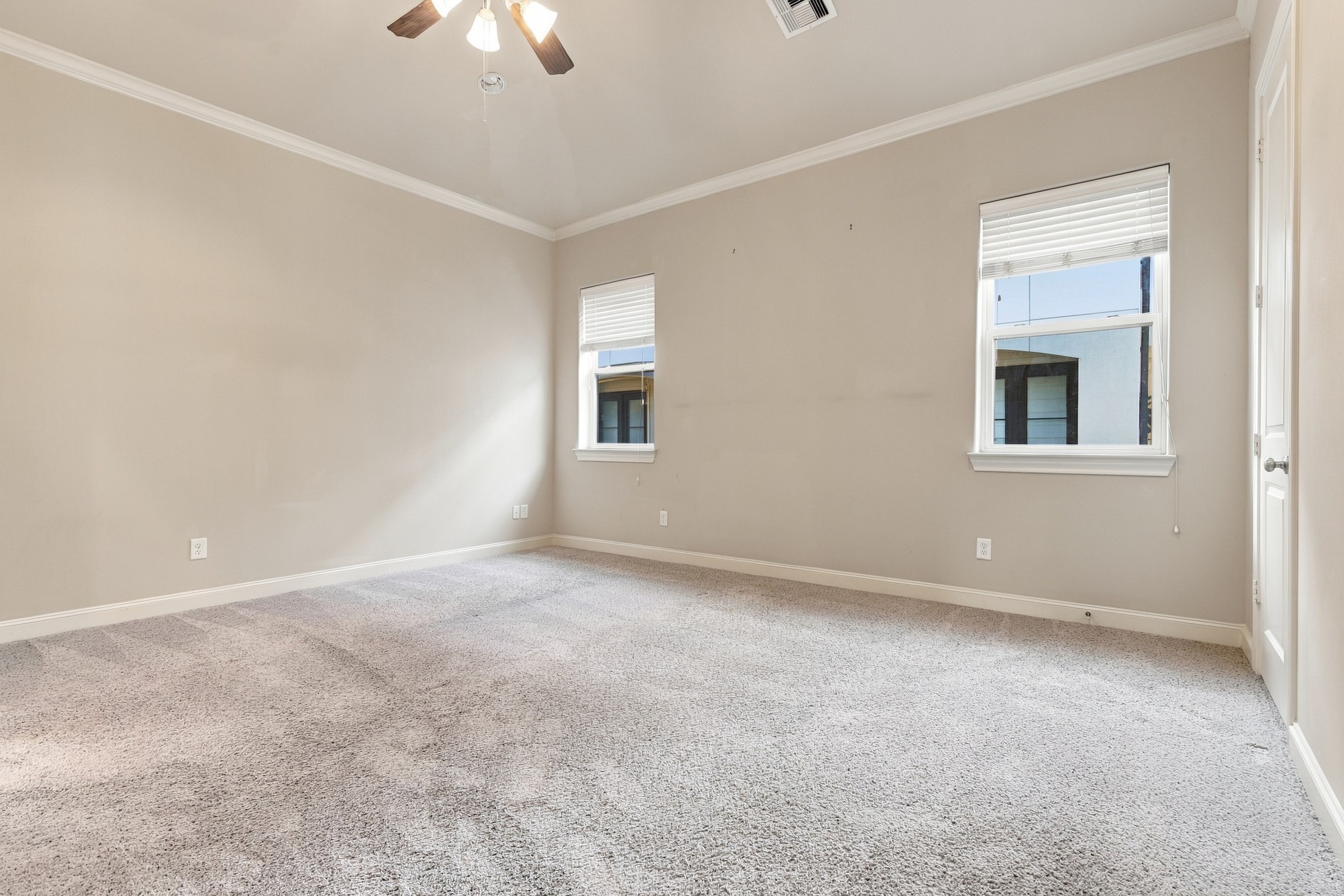 Primary bedroom on second floor.