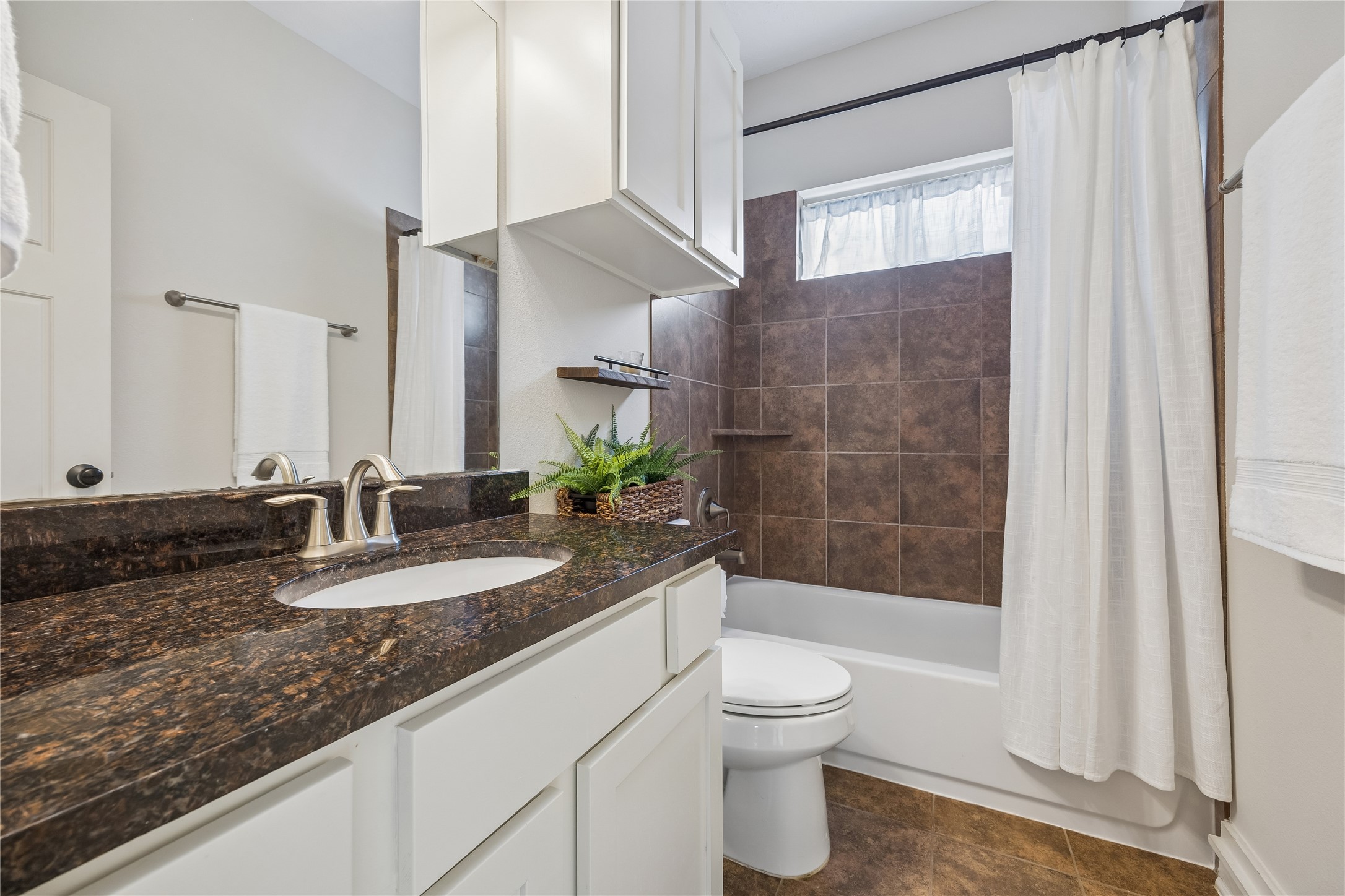 Secondary shared bathroom