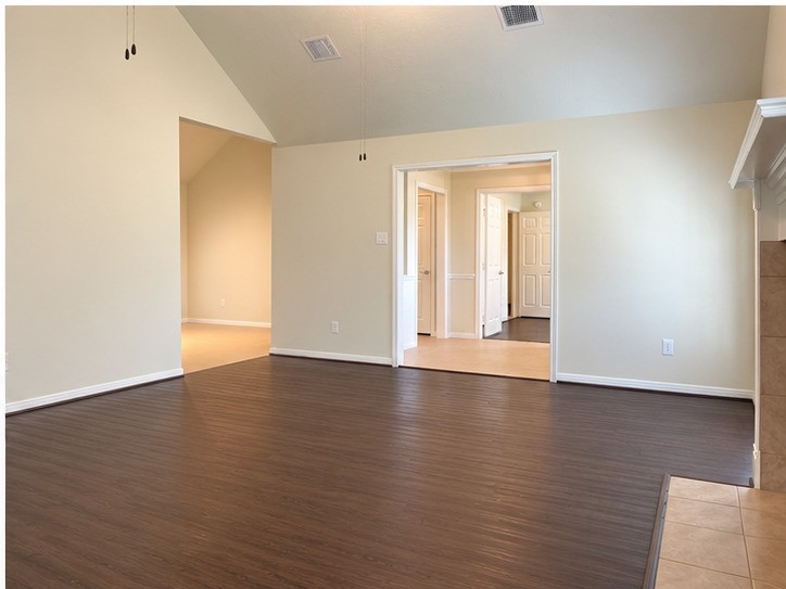 Living area with natural lighting