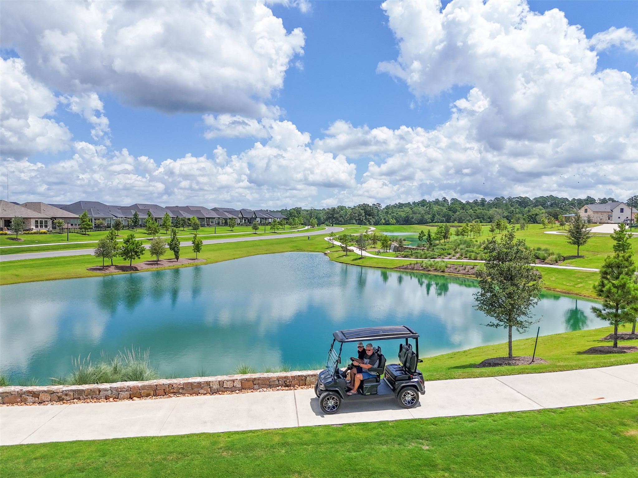 Sweeping views throughout Chambers Creek
