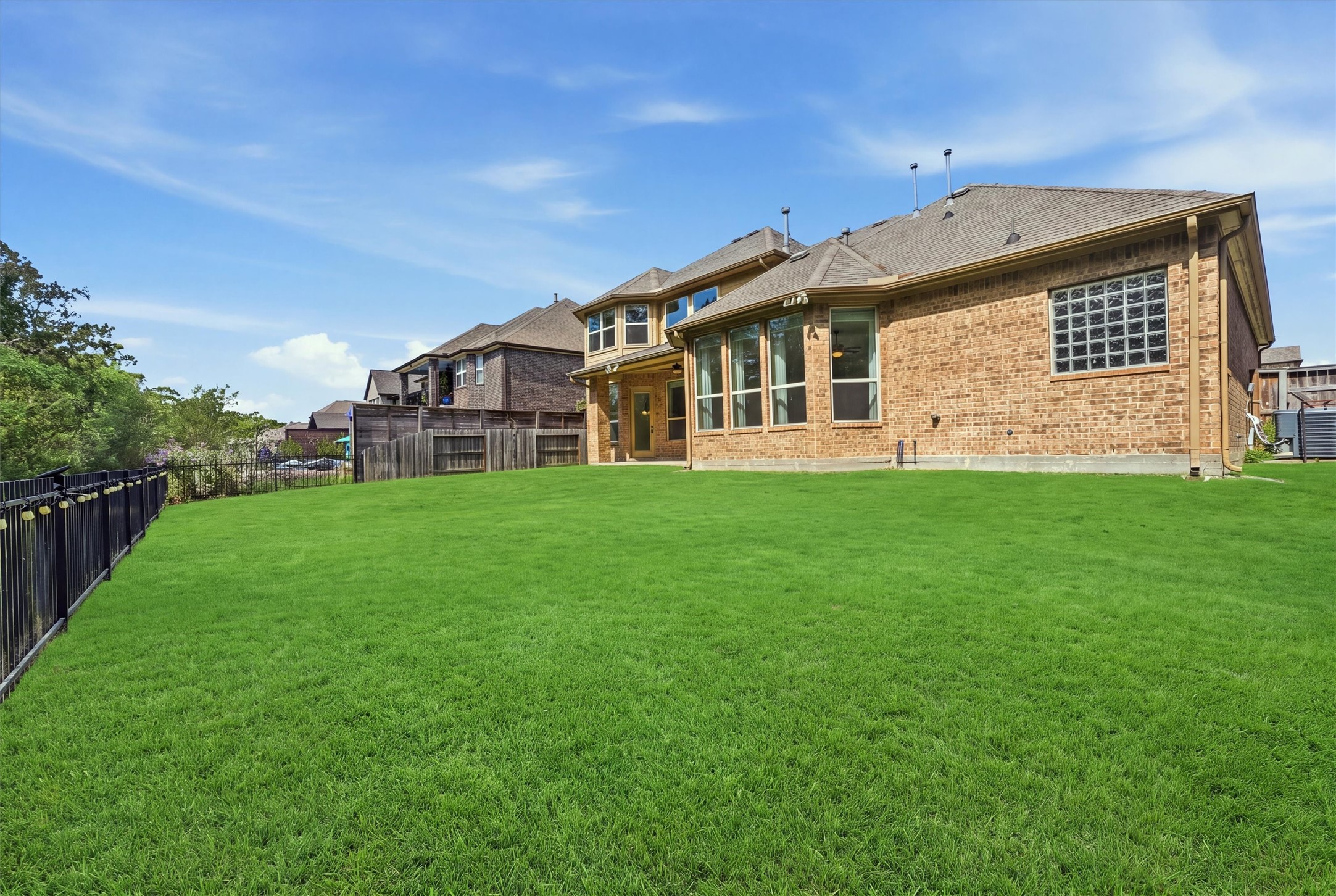 Pool size backyard and NO back neighbors.