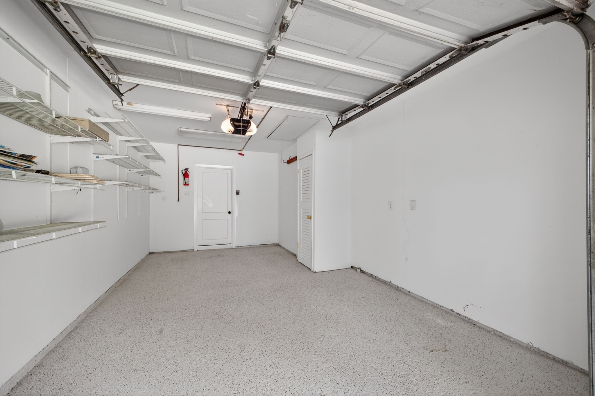 Garage - new epoxy floor