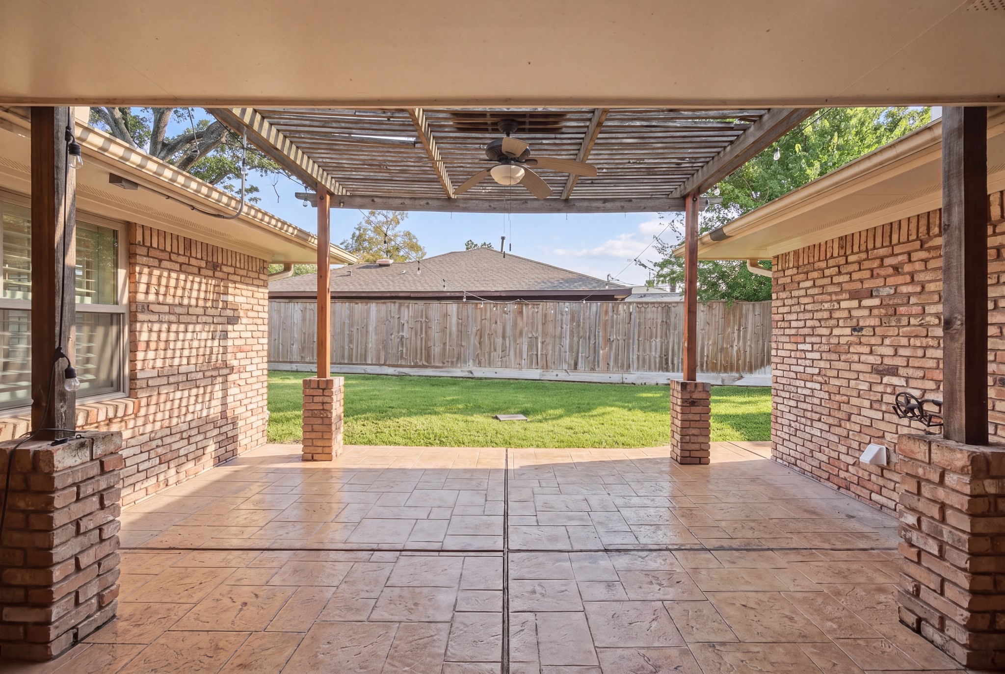 Large Covered Patio