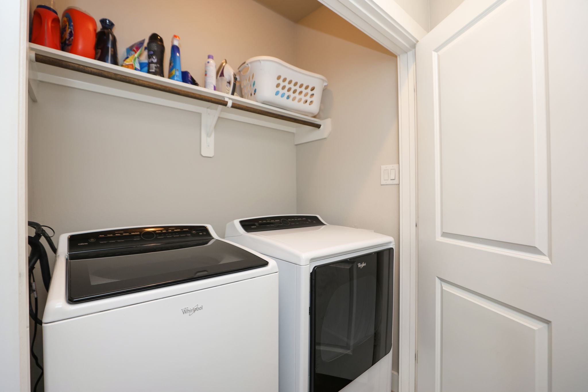 Washer and dryer will stay with the new owner!