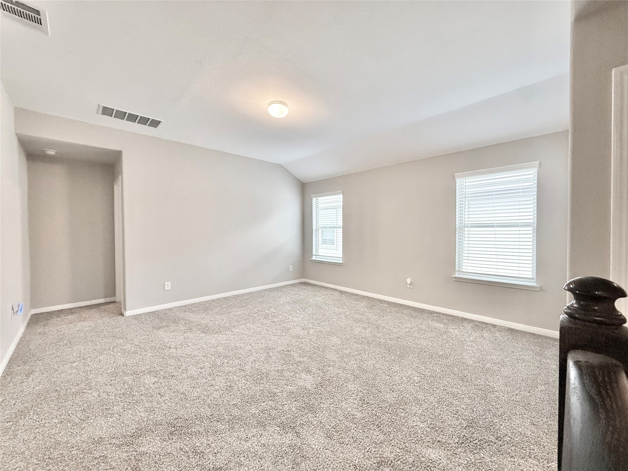 Spacious game room offering flexible additional living space.
