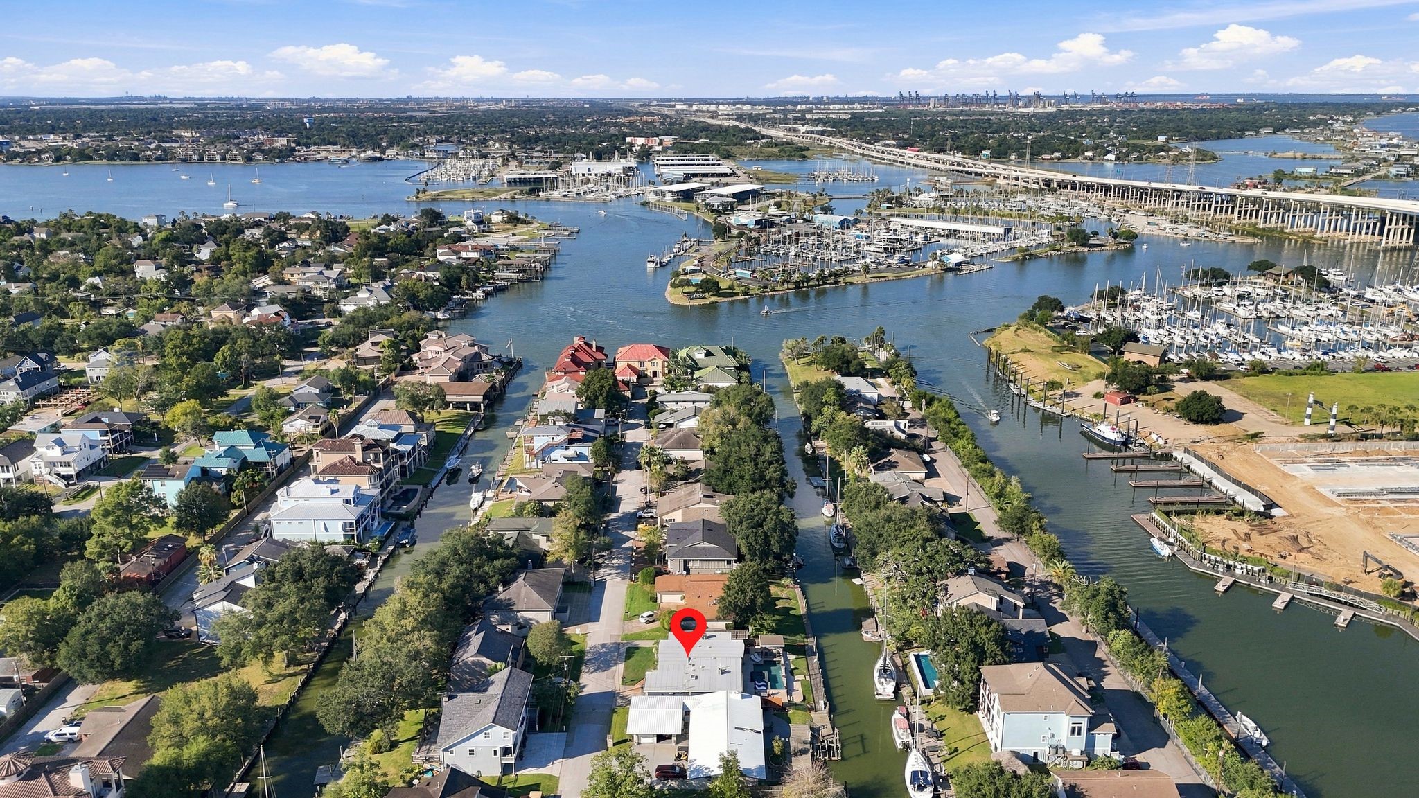 Experience waterfront living in this vibrant canal-side community, offering easy access to open water and scenic views of the marina and surrounding landscape. Perfect those seeking a serene coastal lifestyle.
