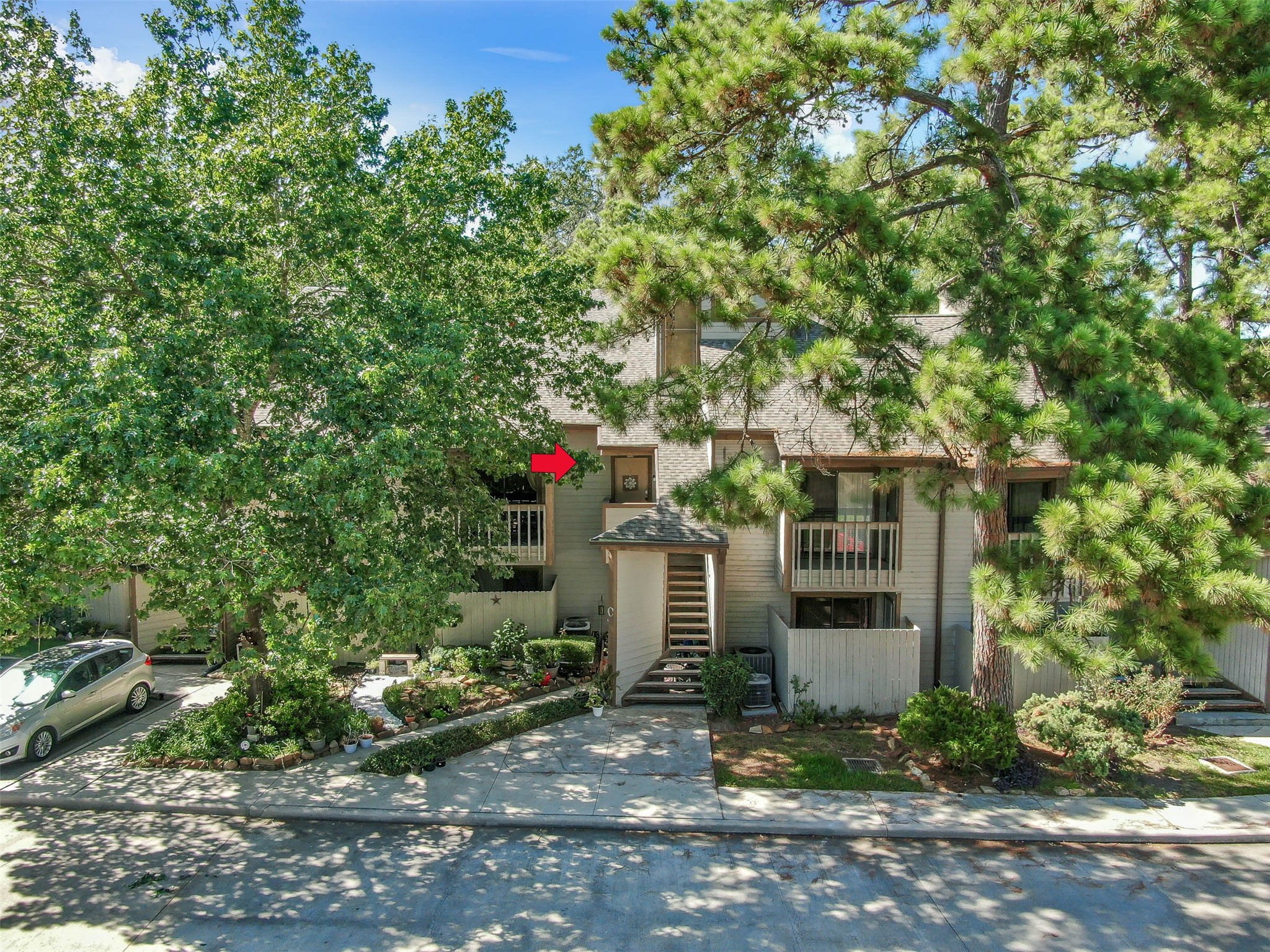 Exterior view of your new lakeside home! Welcome home!