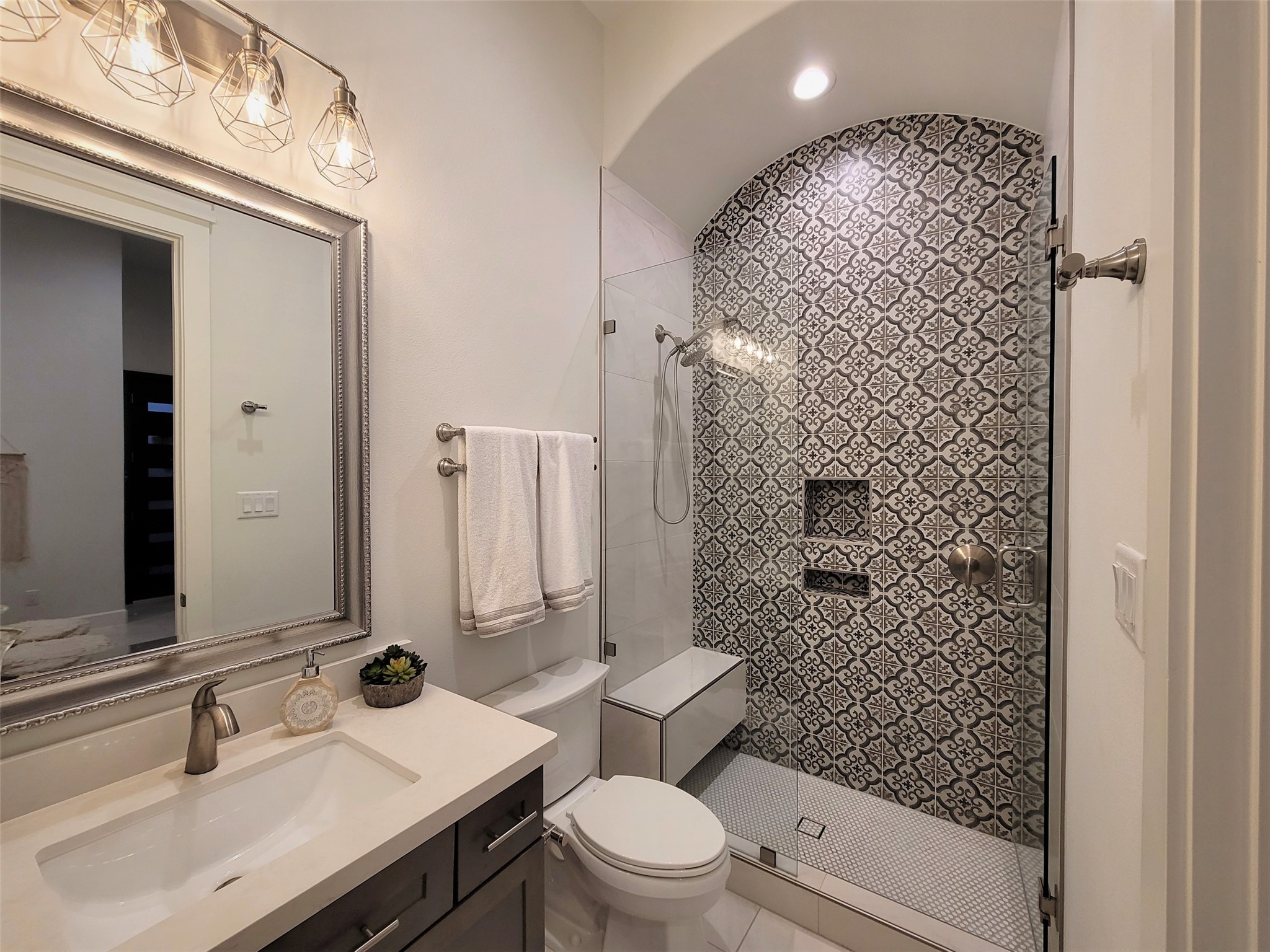 Bathroom 1 with walk-in shower Bathroom 1 with walk-in shower