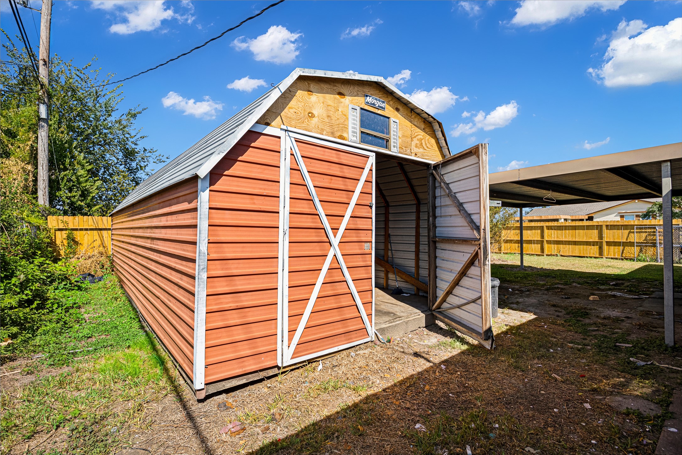 Storage shed