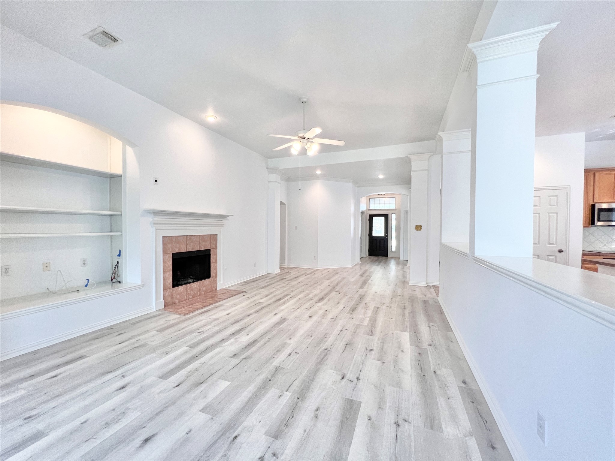 View of living room