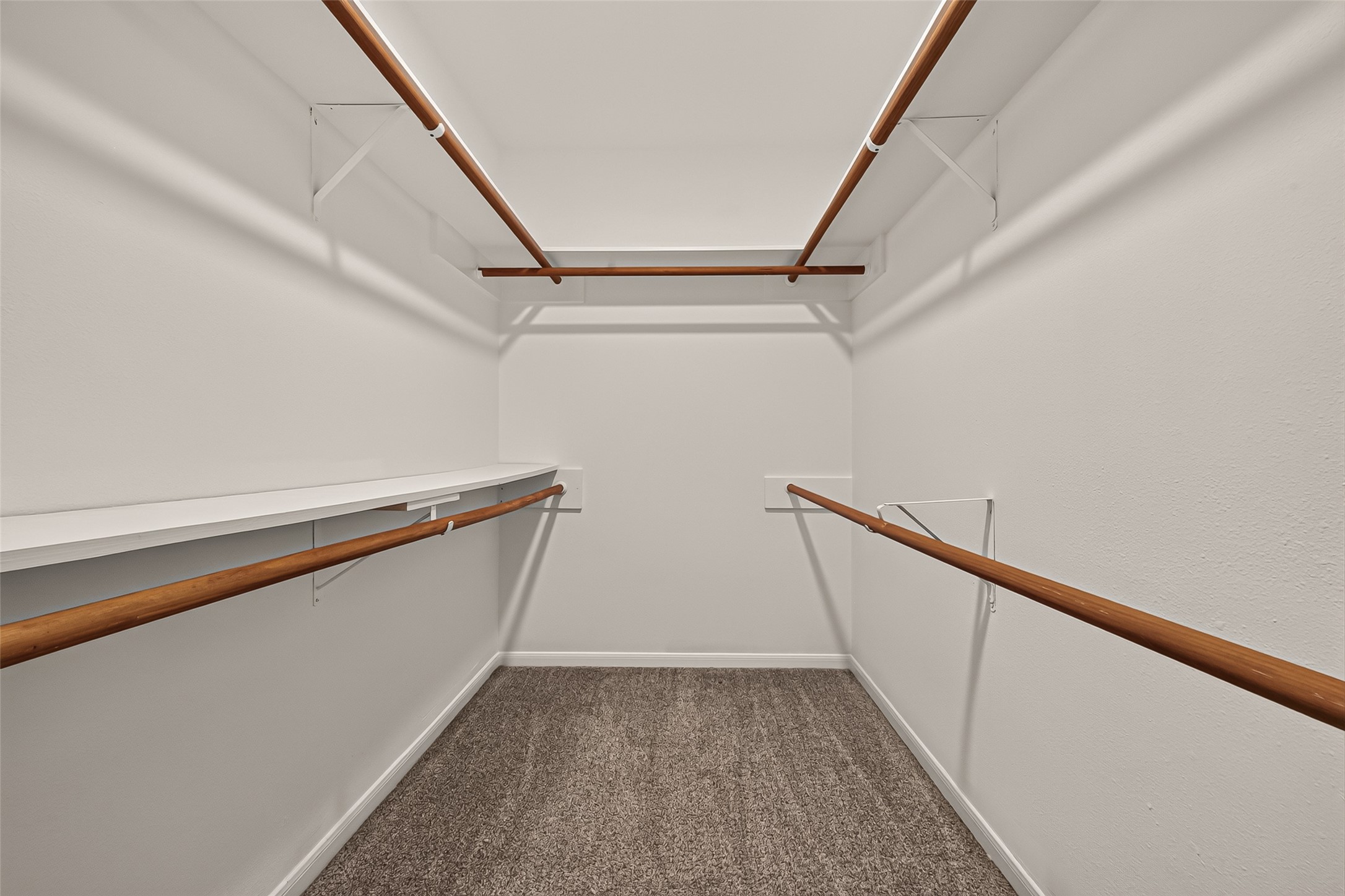 Walking Closet in the primary Bedroom