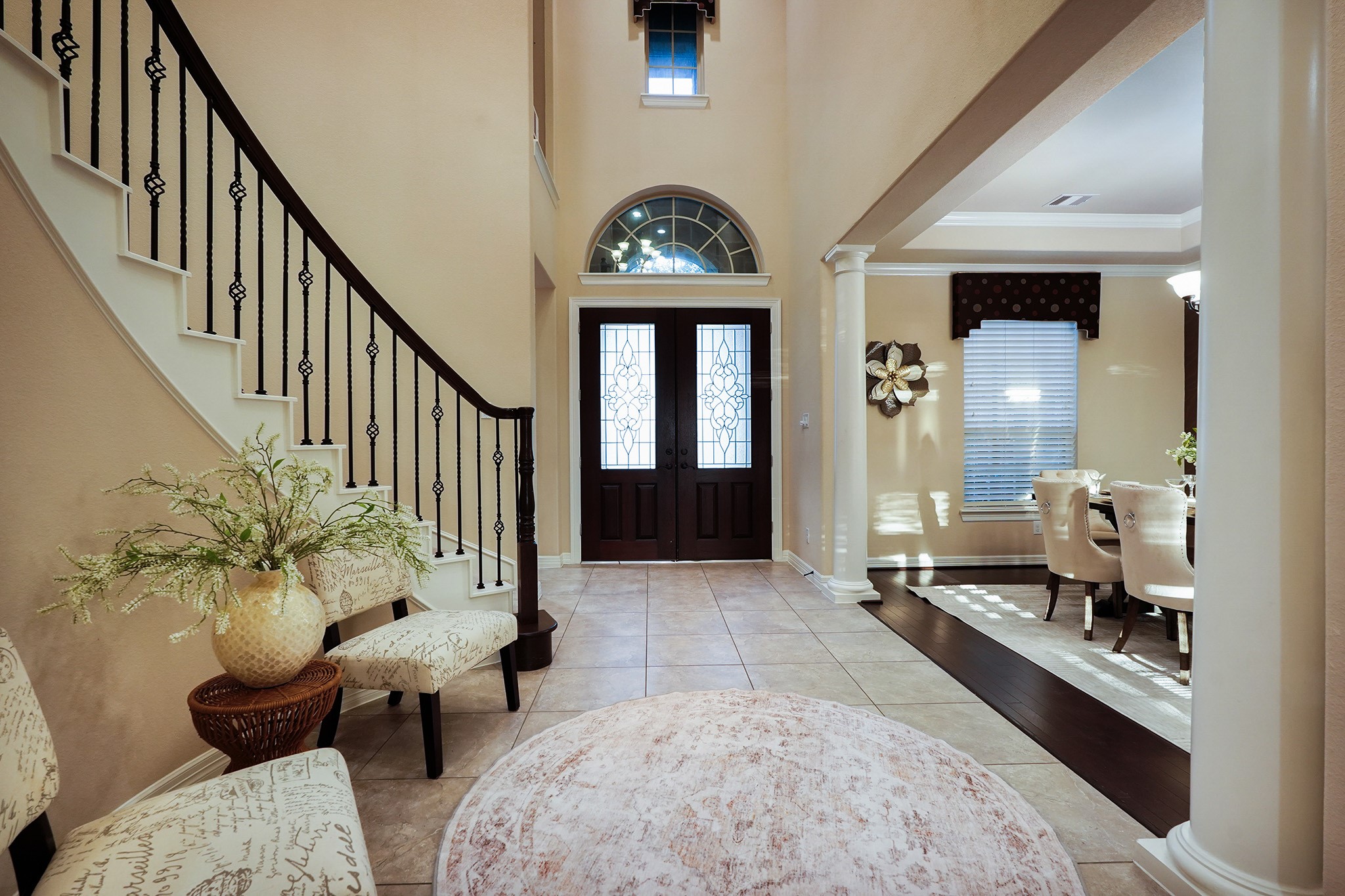 Another view of the foyer
