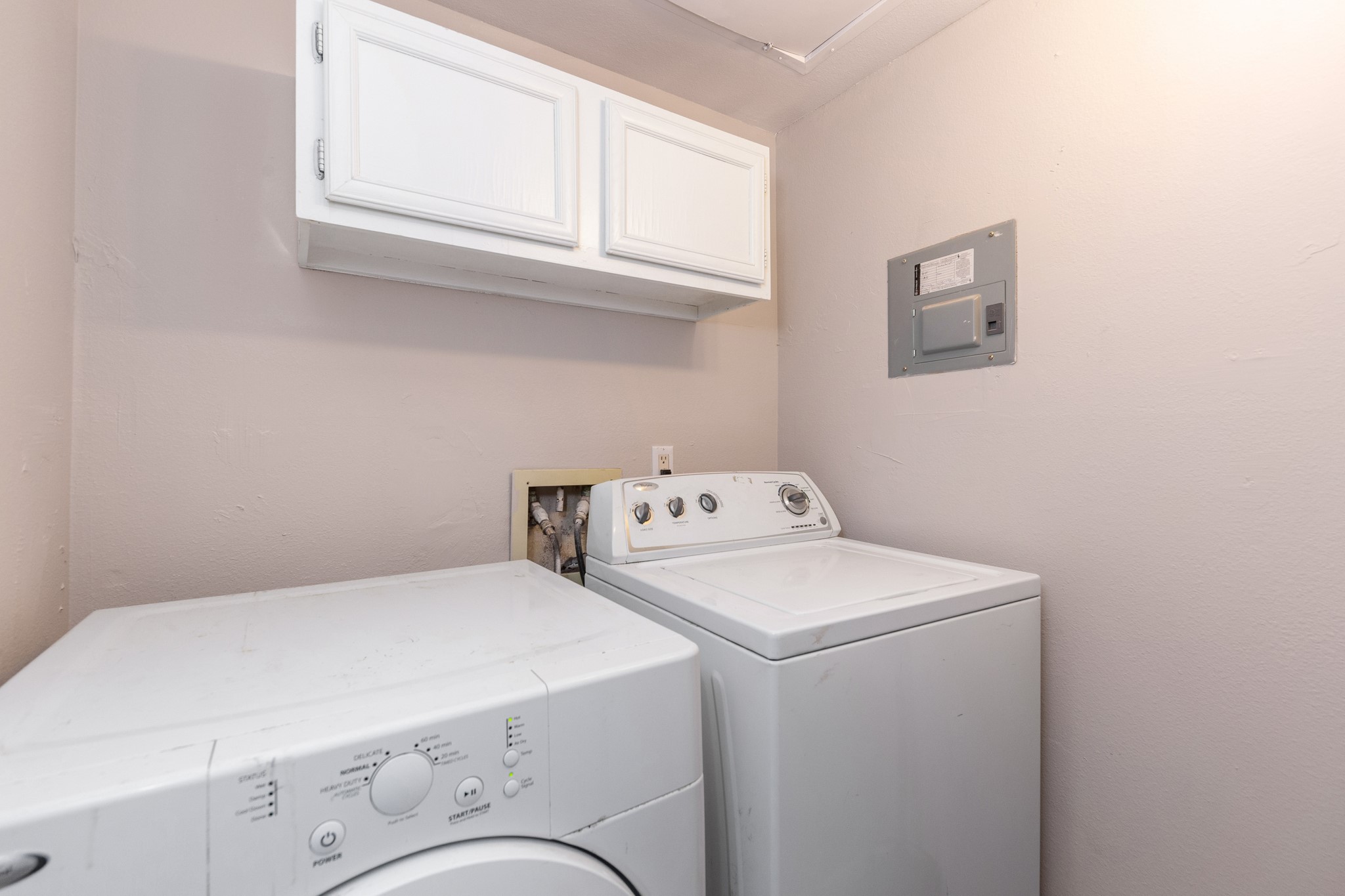 Utility room located in the home.