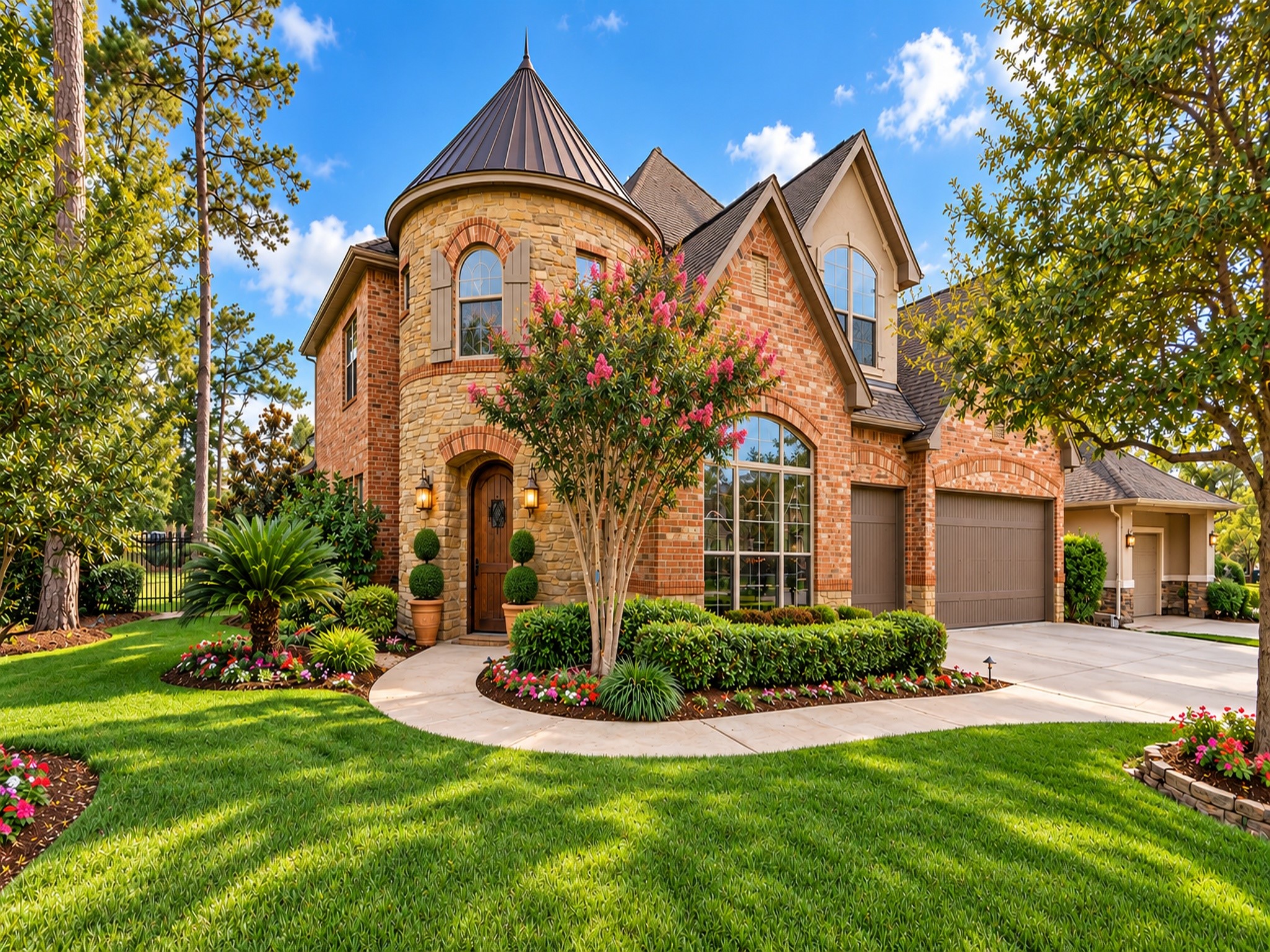 Welcome Home to 25207 Hideaway Run in The Preserve connecting to The Woodlands Village of Creekside