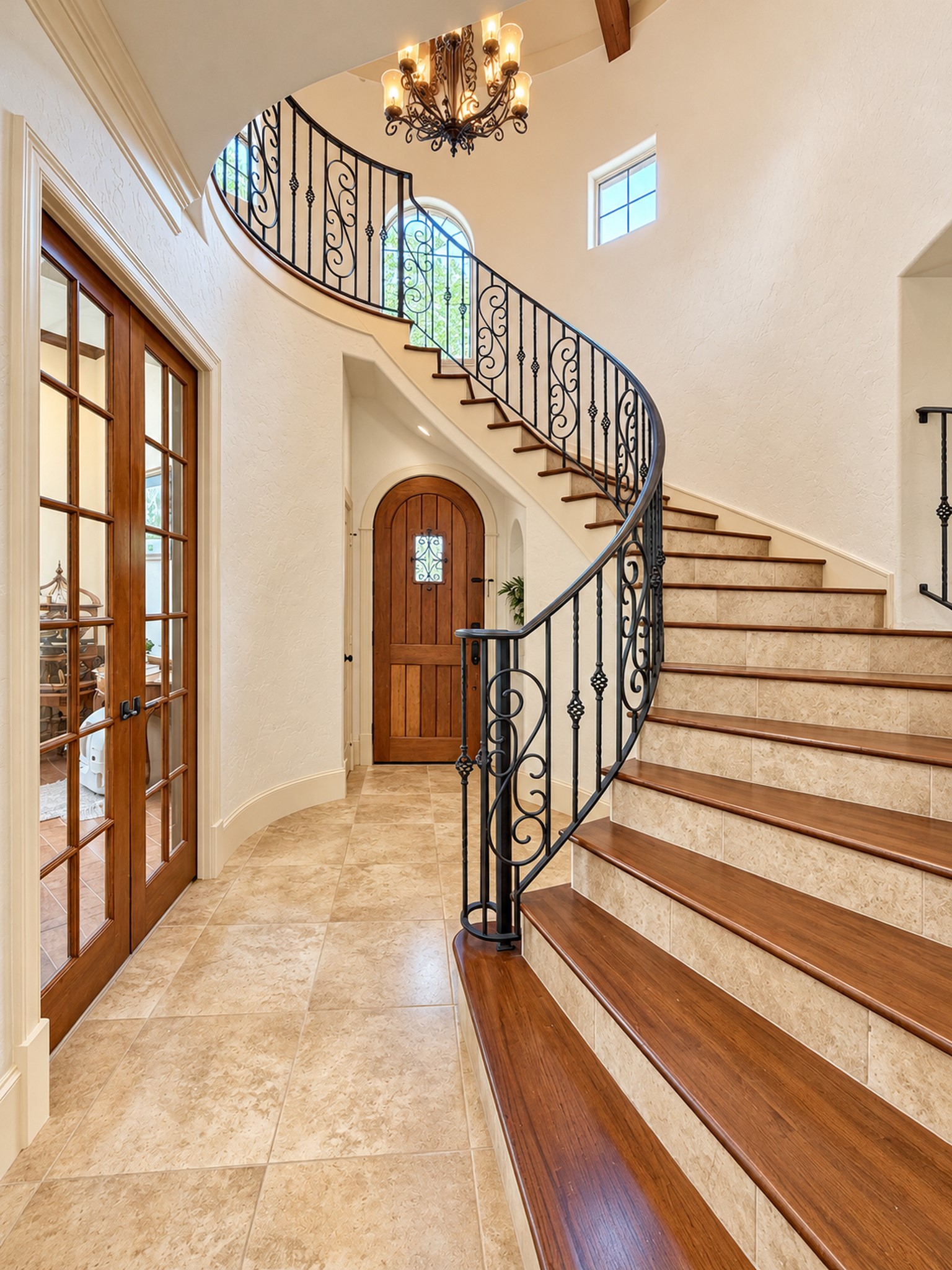 Come on upstairs ...