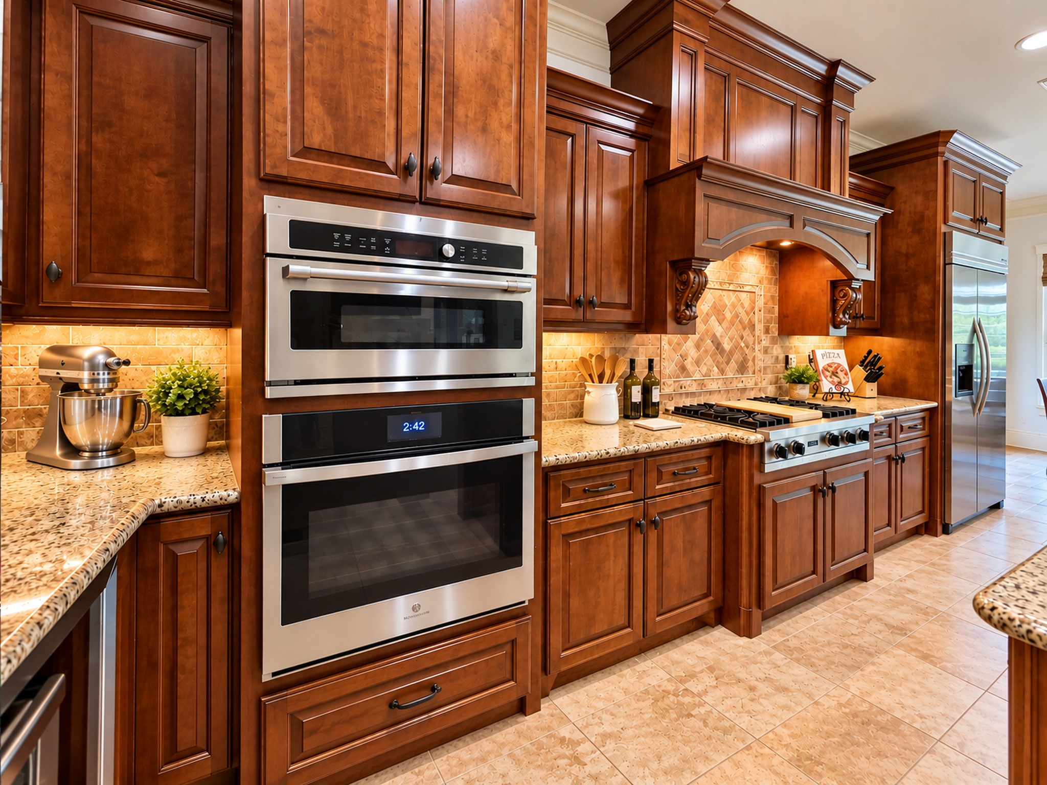 New Oven, New Microwave, Double Drawer Dishwasher & Wine Fridge