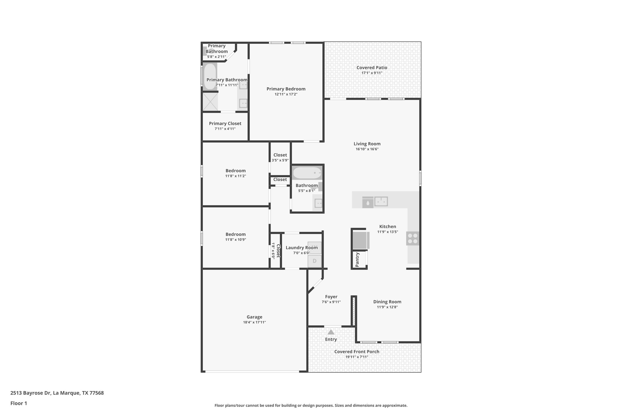 2513 Bayrose Drive, La Marque, TX 77568