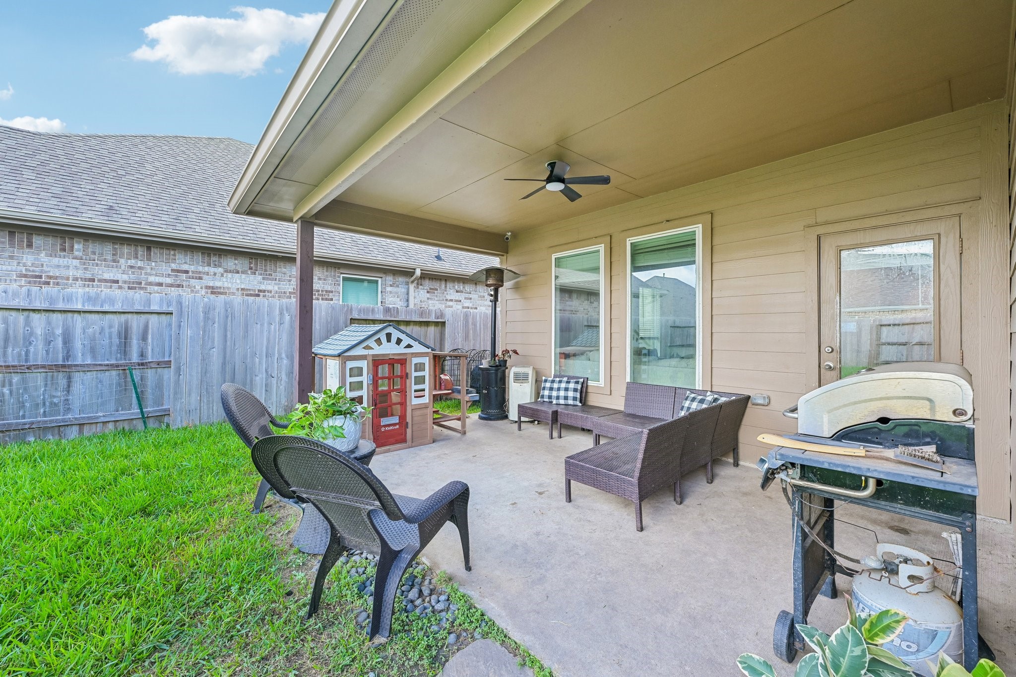 Coverd patio