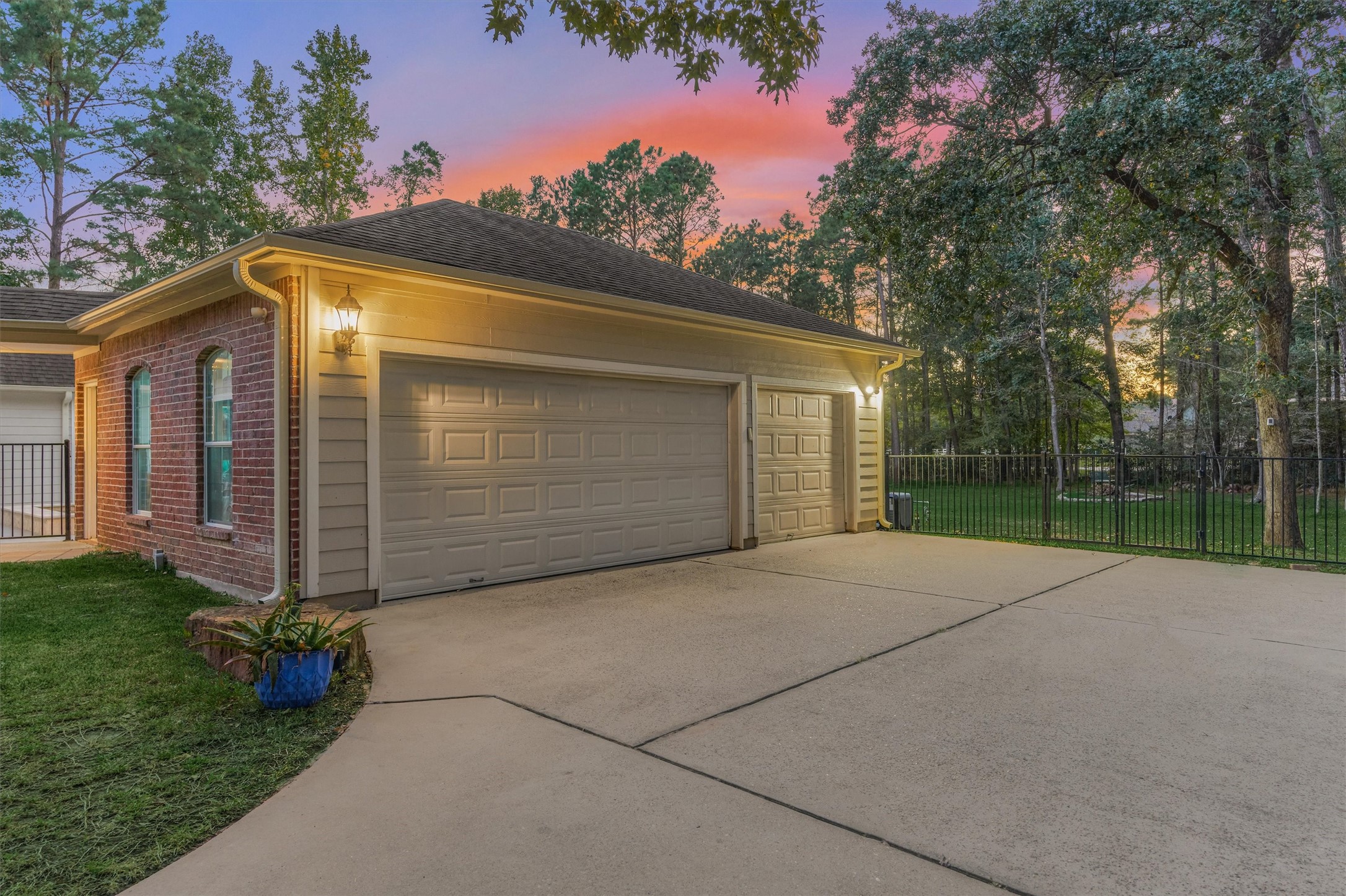 3 car garage with plenty of parking.