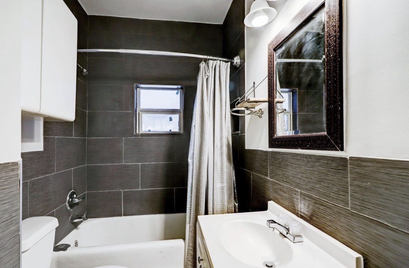 Each unit has an updated bathroom with a tub/shower combo.